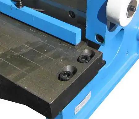 52 Inch 16 Gauge Sheet Metal Shear Finger Pan Box Brake And Slip Roll Roller 3 In 1 Heavy Duty Fabrication Machine For Home Shop Built Like A Beast With 1.5 Millimeter Shear And Bend Capacity And 90 Degree Bend - Image 3