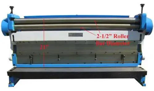 52 Inch 16 Gauge Sheet Metal Shear Finger Pan Box Brake And Slip Roll Roller 3 In 1 Heavy Duty Fabrication Machine For Home Shop Built Like A Beast With 1.5 Millimeter Shear And Bend Capacity And 90 Degree Bend - Image 6