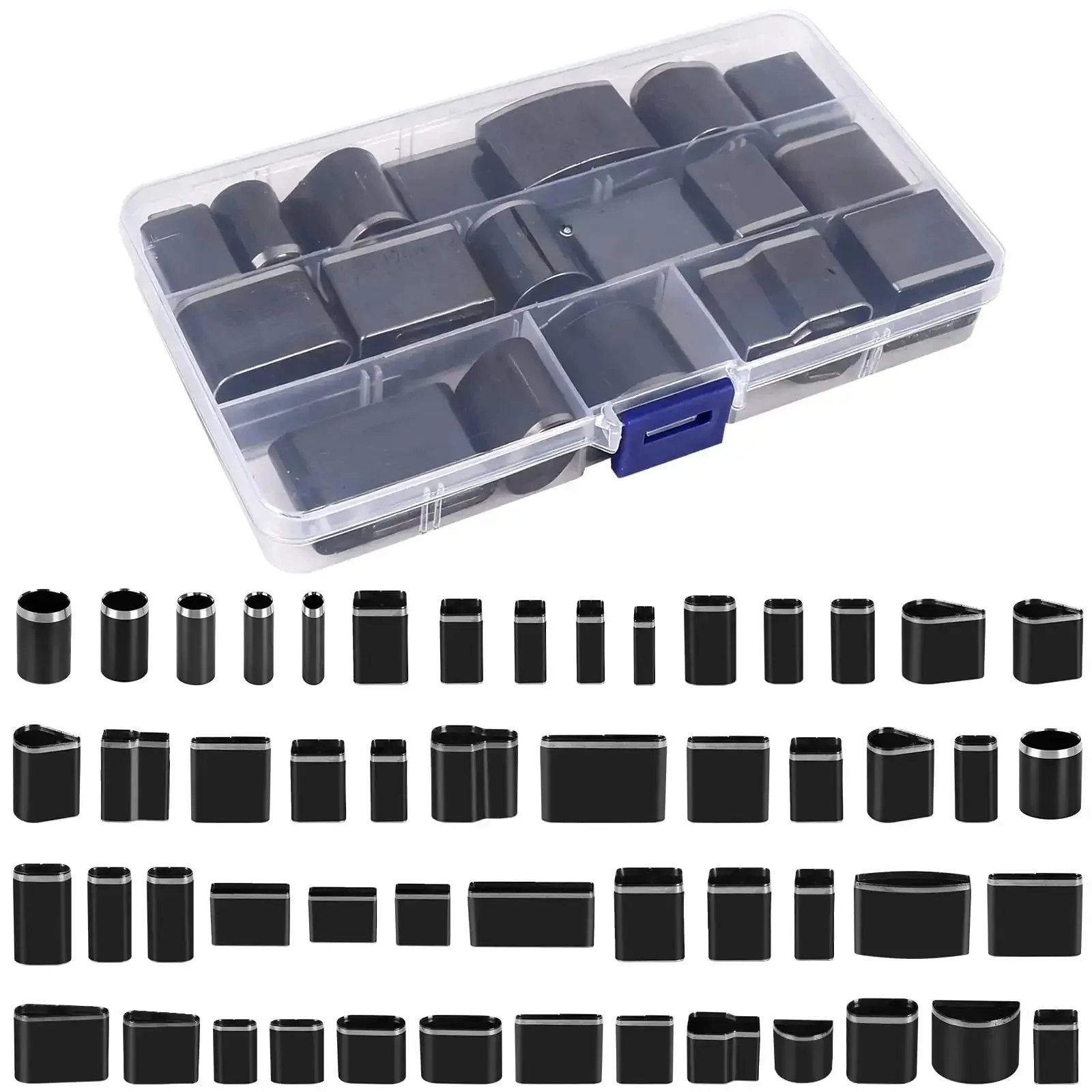 52 Shapes Leather Hole Punch Set With Hollow Punch Dies For Belts And DIY Crafts Pro Grade Cutter Kit For Leatherworking Belt Making Handmade Projects And Home Crafting