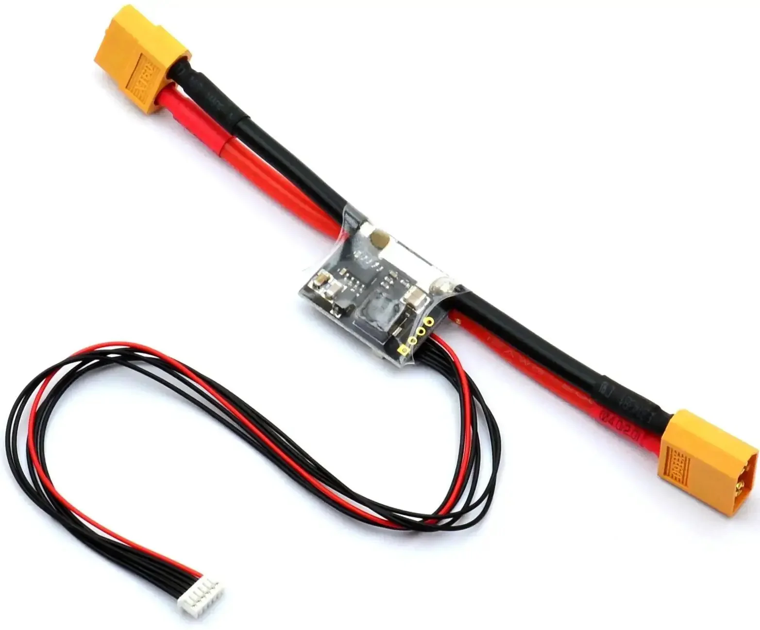 5.3V 3A BEC Power Module With XT60 Plug For APM Pixhawk Flight Controllers APM2.5 2.6 2.8, Includes 6-Position DF13 Cable, 8S LiPo Compatible, Powers APM And RC Receiver