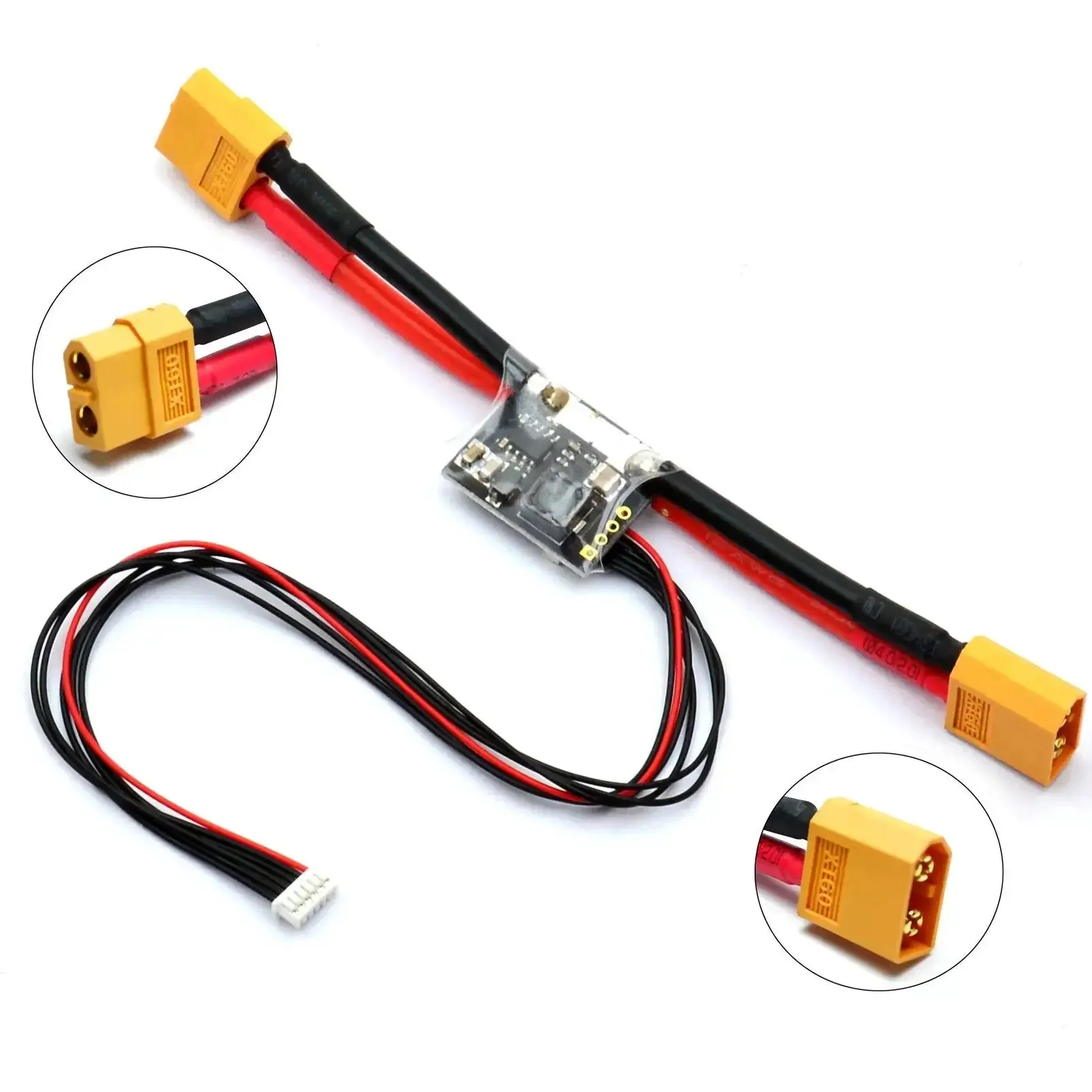 5.3V 3A BEC Power Module With XT60 Plug For APM Pixhawk Flight Controllers APM2.5 2.6 2.8, Includes 6-Position DF13 Cable, 8S LiPo Compatible, Powers APM And RC Receiver - Image 6