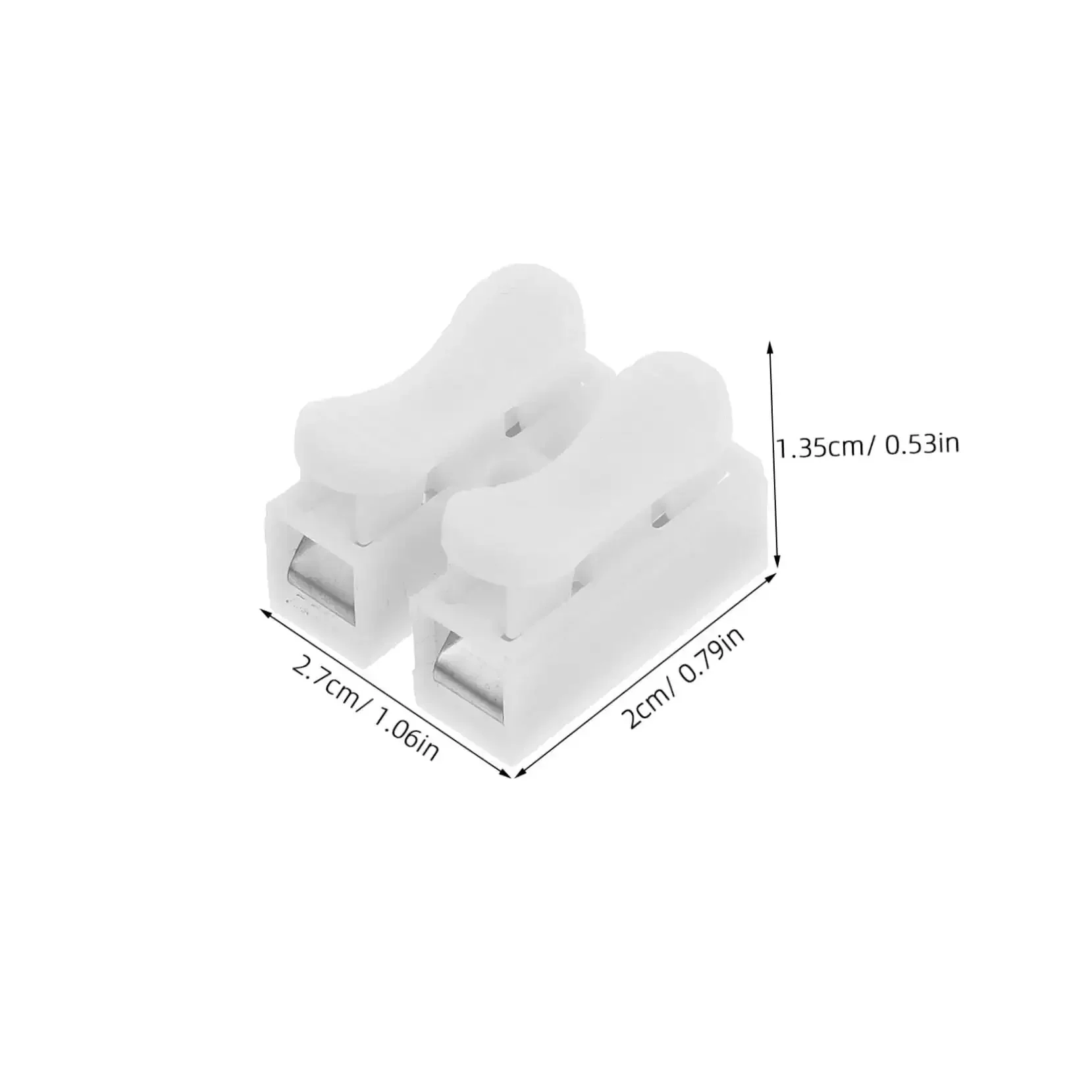 55 Piece Spring Clamp Terminal Blocks And Wire Connectors Kit For LED Lighting Wiring Quick Connect Push Terminals Barrier Strips For Easy Durable Electrical Projects - Image 9
