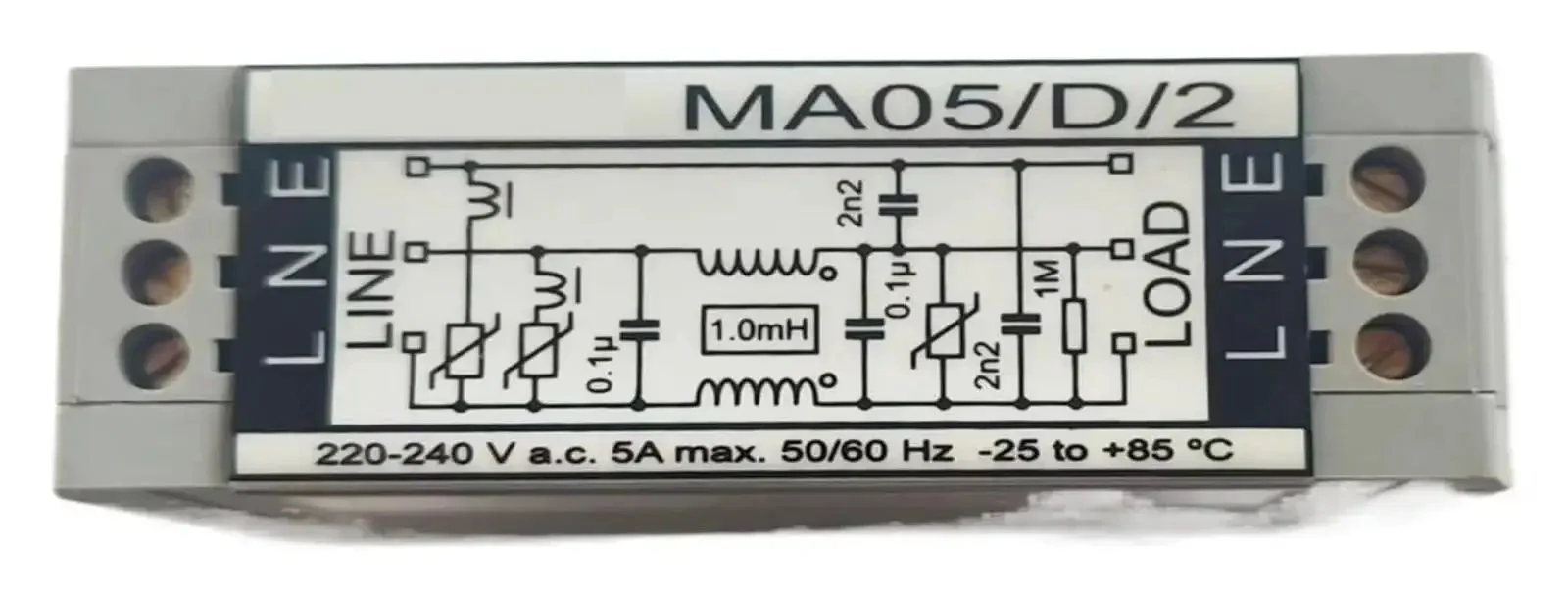 5A 240V Industrial Surge Protection Device MA05D2 For Sensitive Equipment, Beefed Up Surge Guard That Stops Voltage Spikes, Keeps Power Steady, Improves Energy Efficiency, And Keeps Industrial Gear Running Smoothly