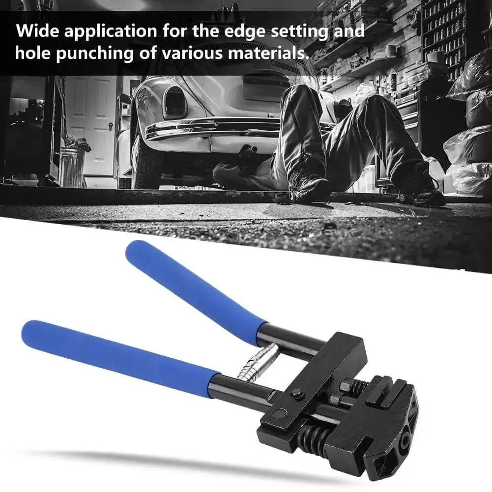 5Mm Hole Punch And Panel Flanging Plier For Sheet Metal Repair, Handheld Welding Tool, Dual Purpose Setter For Car Body Work, Precise Hole Punching And Flange Formation, Pro Grade, Easy To Operate - Image 5