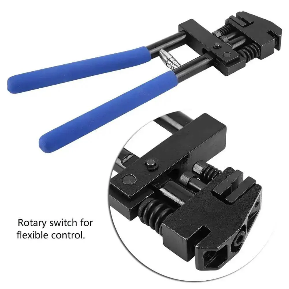 5mm Hole Punch Setter Joggler For Sheet Metal And Panels Dual Function Plier Tool For Setting And Punching Chrome Vanadium Steel With Rotary Control Handy For Welding And Flanging Prep - Image 9