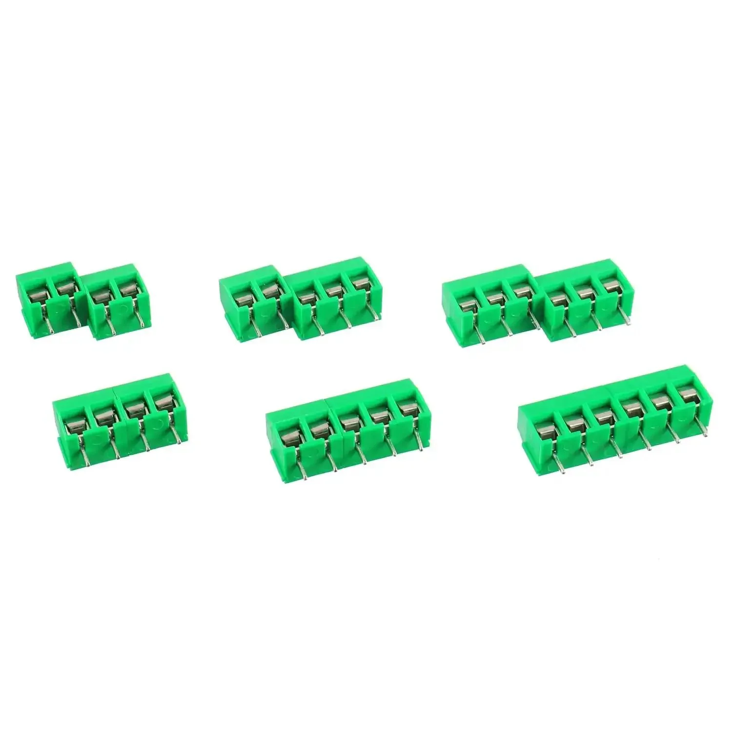 5mm Pitch PCB Mount Screw Terminal Block Connectors 2 Pin and 3 Pin for Arduino and Home Electronics Projects Pack of 70 DIY Friendly Wire Size 14 to 22 AWG - Image 4