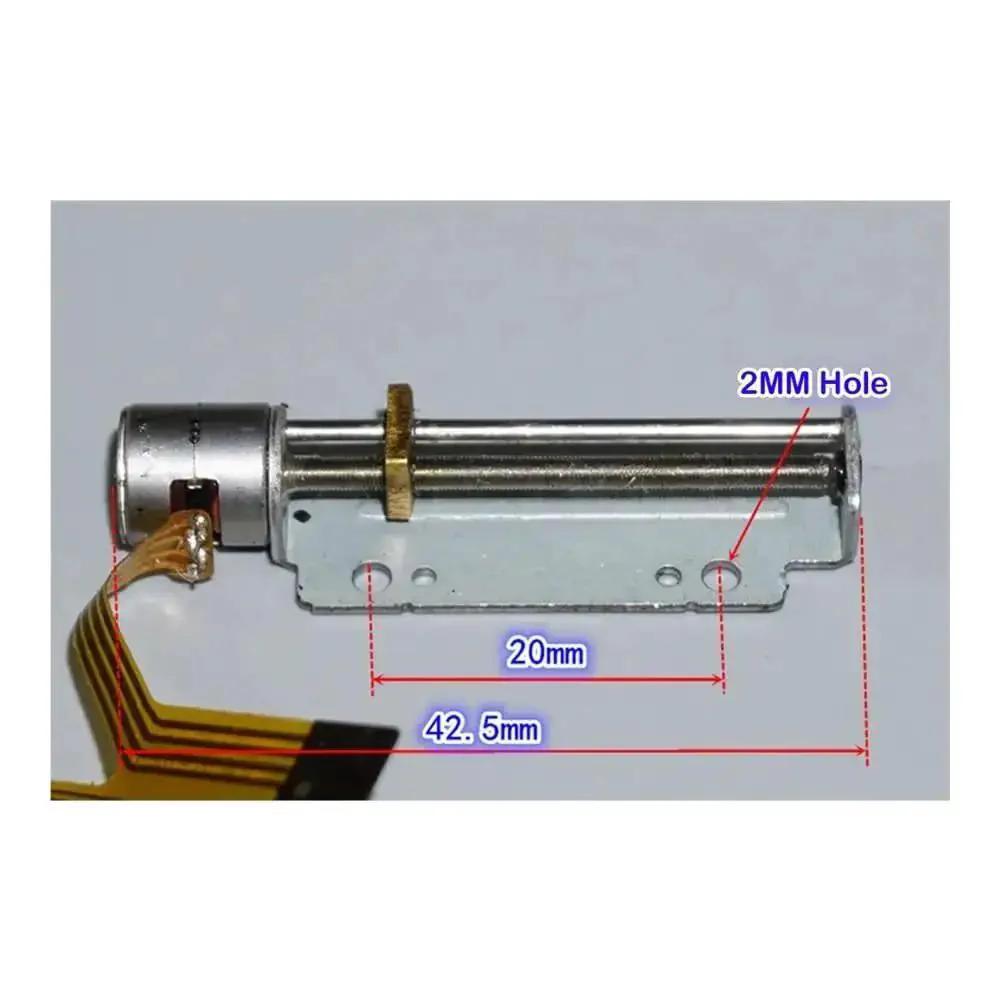 5V 30mm Linear Actuator For Precise Motion With 8mm Travel, 2-Phase 4-Wire Stepper Drive, Screw Slider Nut Lifting Mechanism, Gotta Have DIY Starter For 3D Printers, Robotics Projects, And Electronics Hobbyists - Image 6