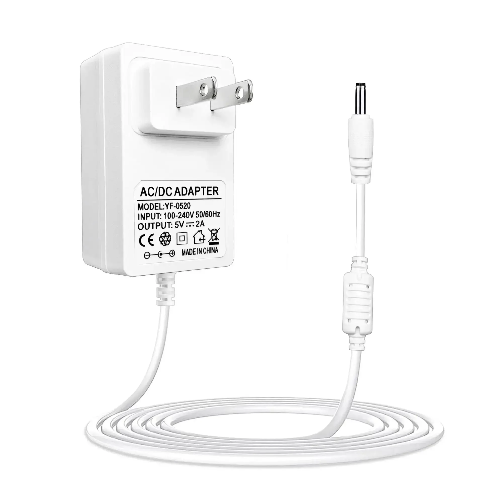5V Replacement Power Adapter For Rest Series Sleep Machines Night Lights And Sleep Trainers With Barrel Plug 6.56ft Cable Delivers Stable 2A DC Output Compatible With Rest Plus And Rest Mini