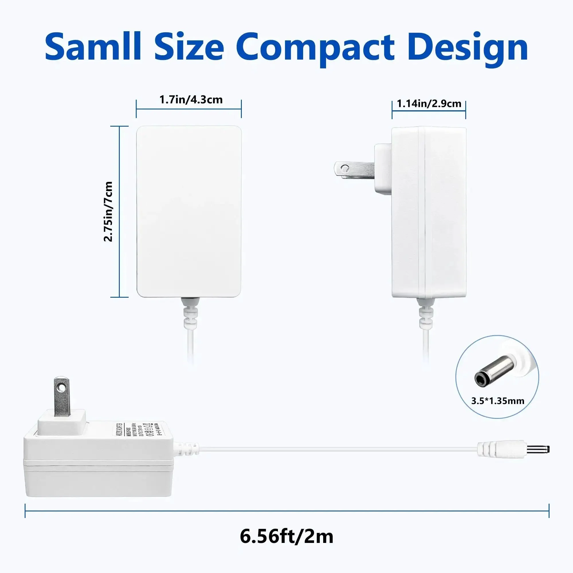 5V Replacement Power Adapter For Rest Series Sleep Machines Night Lights And Sleep Trainers With Barrel Plug 6.56ft Cable Delivers Stable 2A DC Output Compatible With Rest Plus And Rest Mini - Image 5