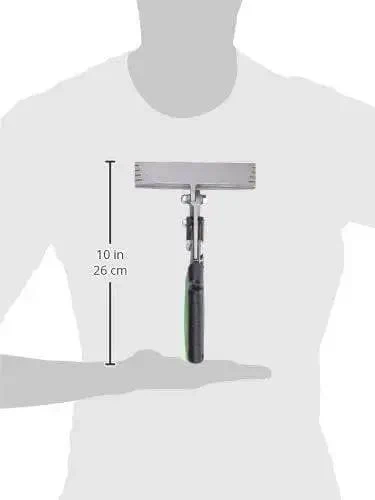 6 Inch Hand Seamer For Sheet Metal Bending And Flattening With Stainless Steel Blades And Overmolded Handles For No Slip Grip Designed For 18 Gauge Stainless And 22 Gauge Cold Rolled Steel Reinforced Chrome Silicon Spring One Quarter Inch Depth - Image 2
