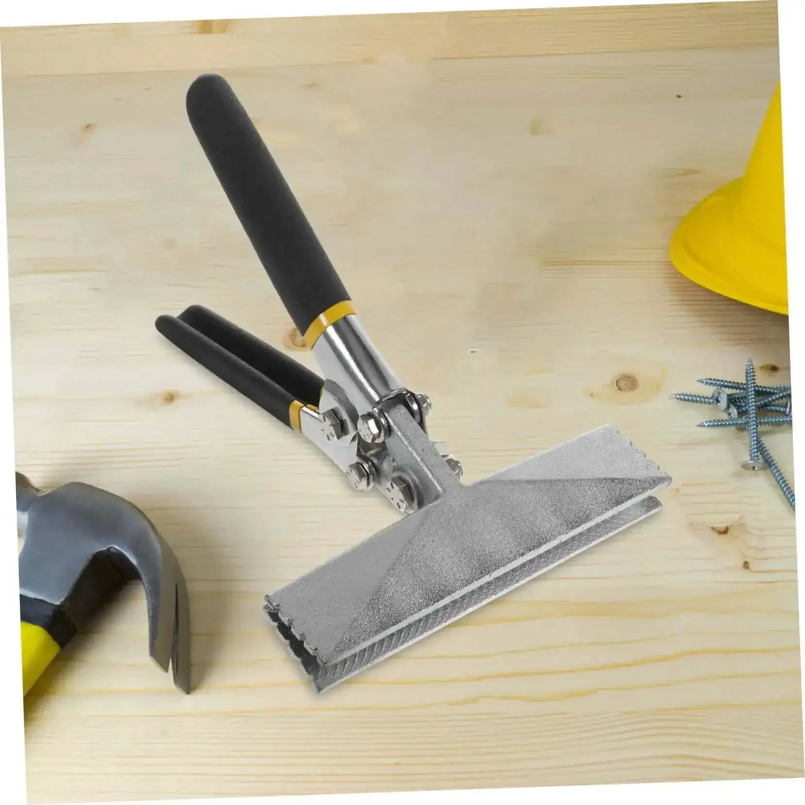 6 Inch Hand Seamer Tool For Metal Bending And Flattening Heavy Duty Pro Grade Sheet Metal Bender For Roofing And Fabrication With Ergonomic Double Sided Pitted Handle And One Quarter Inch Increment Scales - Image 8