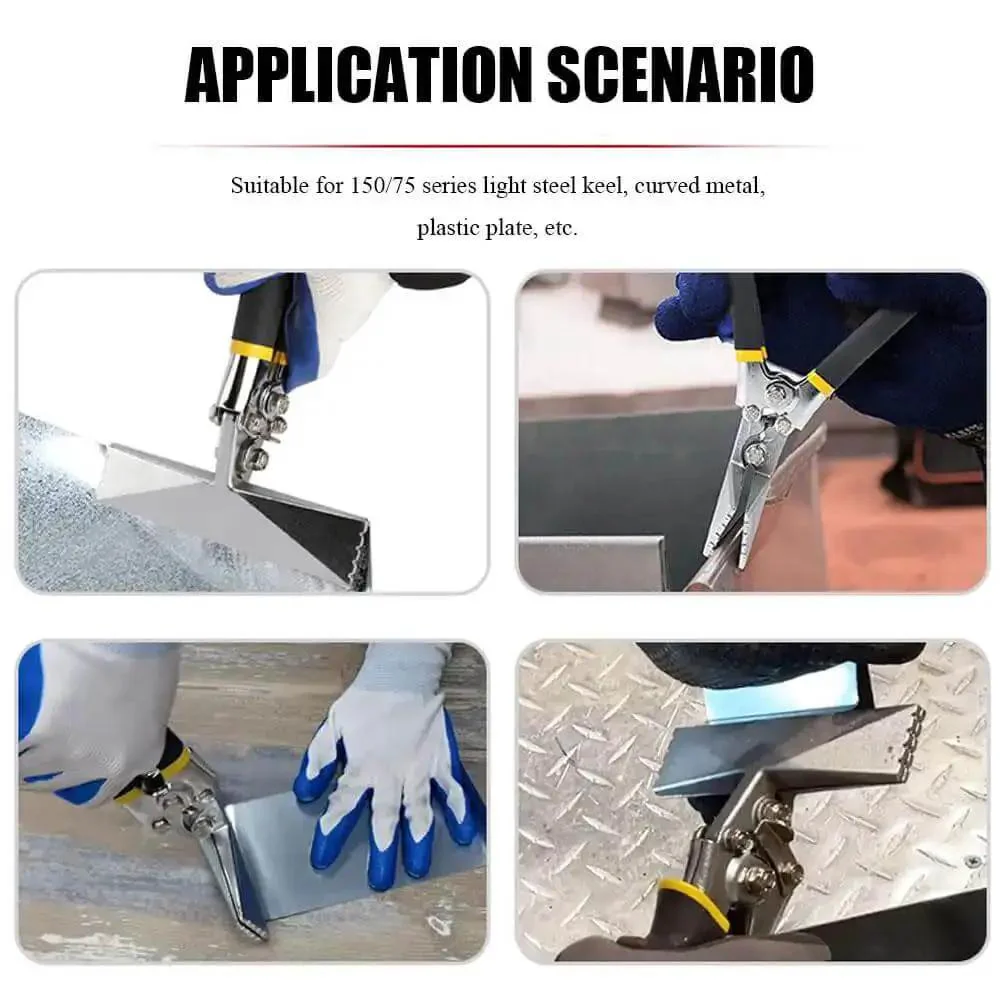 6 Inch Hand Seamer Tool For Sheet Metal Bending And Flattening With Straight Jaw And Non Slip Handle Durable And Reliable Metalworking Tool For Stitches Creasing And Ductwork Or Auto Body Panels For Pros And DIYers - Image 3