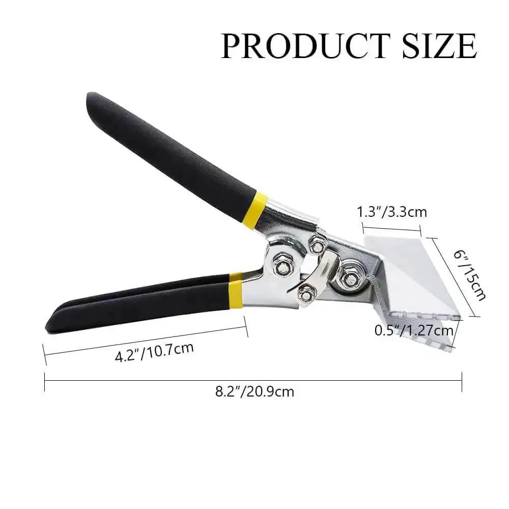 6 Inch Hand Seamer Tool For Sheet Metal Bending And Flattening With Straight Jaw And Non Slip Handle Durable And Reliable Metalworking Tool For Stitches Creasing And Ductwork Or Auto Body Panels For Pros And DIYers - Image 6