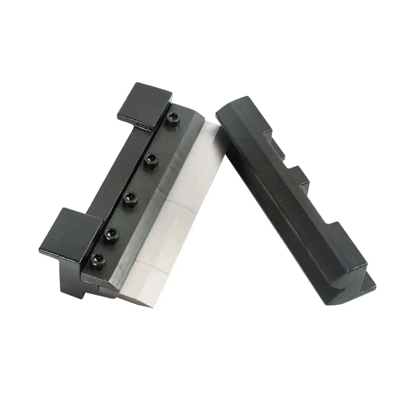 6 Inch Magnetic Vise Mount Metal Brake Bender For DIY Metalworking And Small Box Fabrication, Handles 14 Gauge Steel And One Eighth Inch Aluminum, Includes 3 Removable Fingers (3 Inch, 2 Inch, 1 Inch) For Precise Bends
