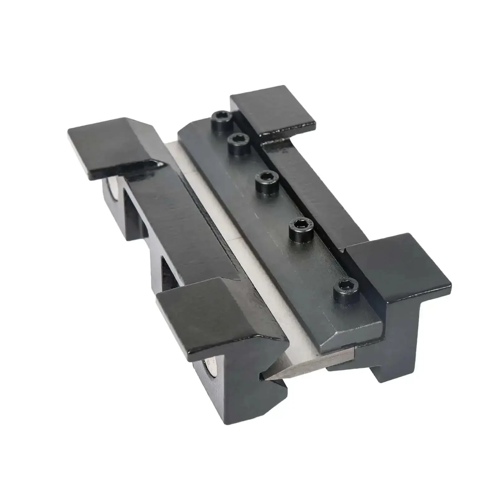 6 Inch Magnetic Vise Mount Metal Brake Bender For DIY Metalworking And Small Box Fabrication, Handles 14 Gauge Steel And One Eighth Inch Aluminum, Includes 3 Removable Fingers (3 Inch, 2 Inch, 1 Inch) For Precise Bends - Image 4