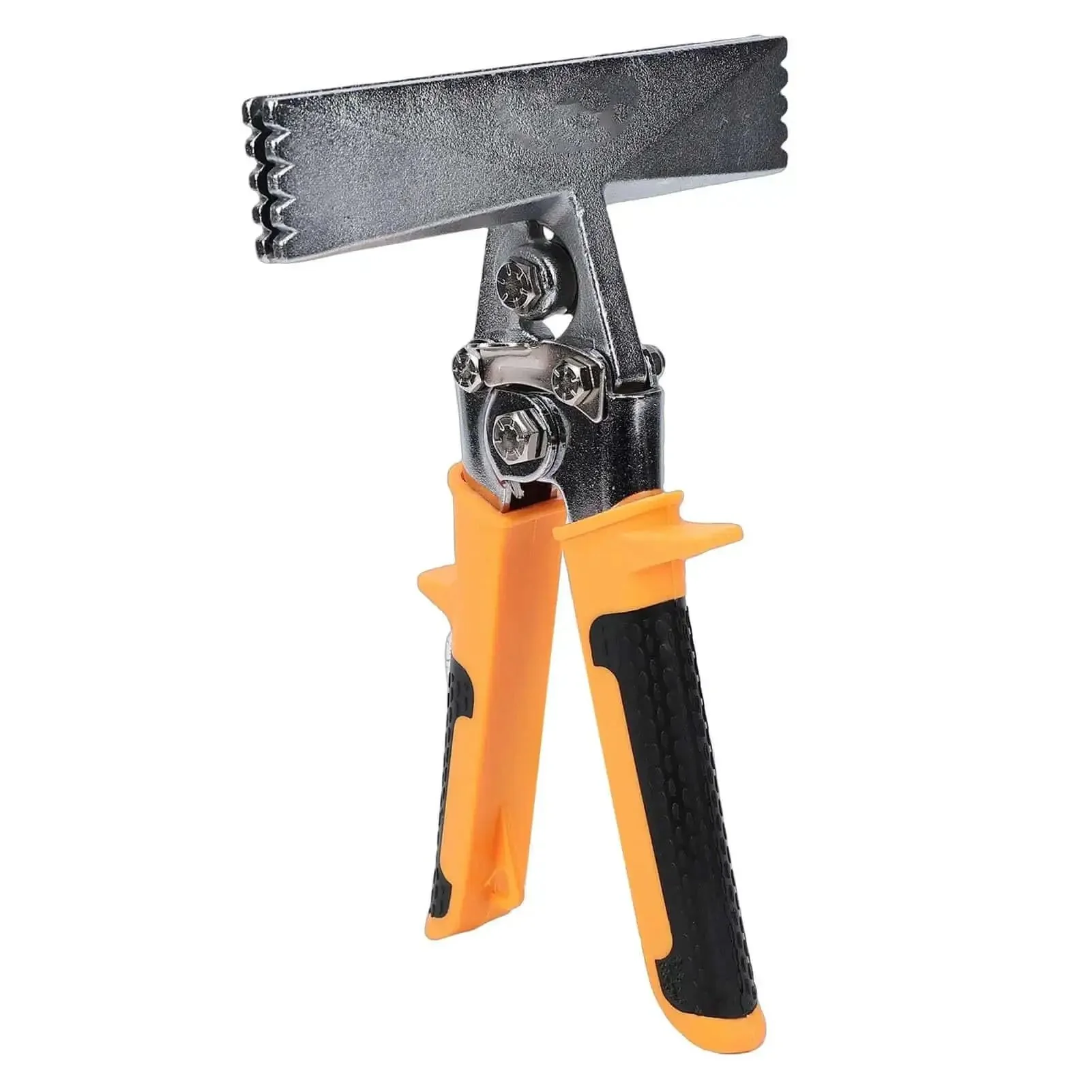 6 Inch Metal Bending Pliers For HVAC Systems With Ergonomic Handle And Straight Jaw Seamer, Forged CRV Steel, Pro Grade Heavy Duty Build For Precise Bends, Flattening, And Seamwork On Metal Sheets - Image 8