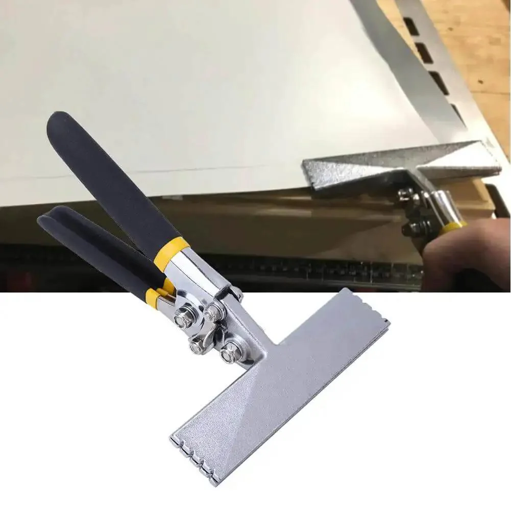 6 Inch Sheet Metal Bender Workhorse With Heavy Duty 45 Steel Construction Multifunctional Duckbill Pliers For Bending Gripping Forming And More Precision Bending Scale For Accurate Creasing - Image 9