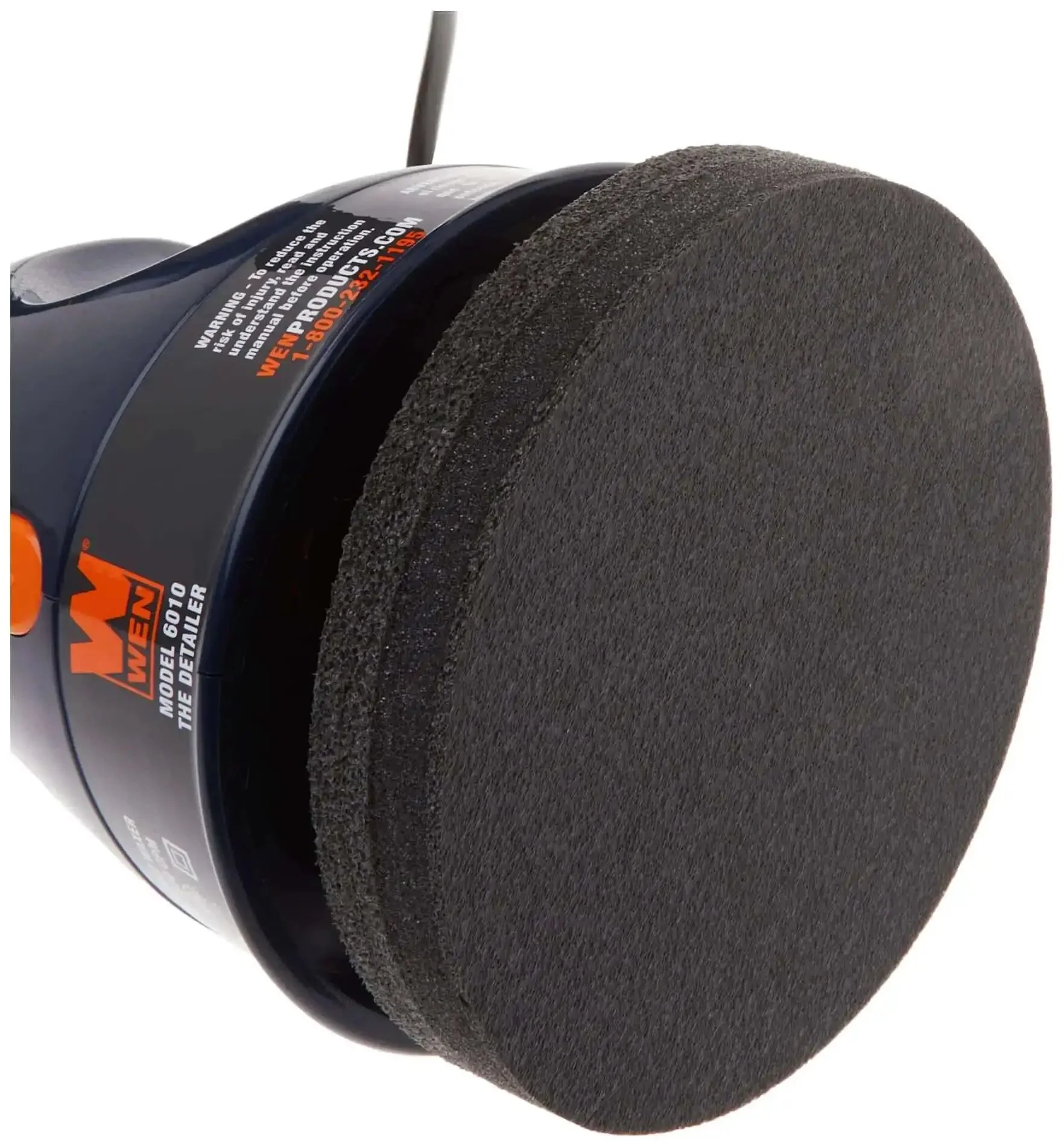 6 Inch Waxer Polisher With 3500 RPM 120V Motor, Ergonomic Palm Grip, Lockable On Off Switch, Includes 6 Inch Applicator Bonnet And 6 Inch Terry Cloth Bonnet For A Fast, Showroom Worthy Car Shine - Image 4