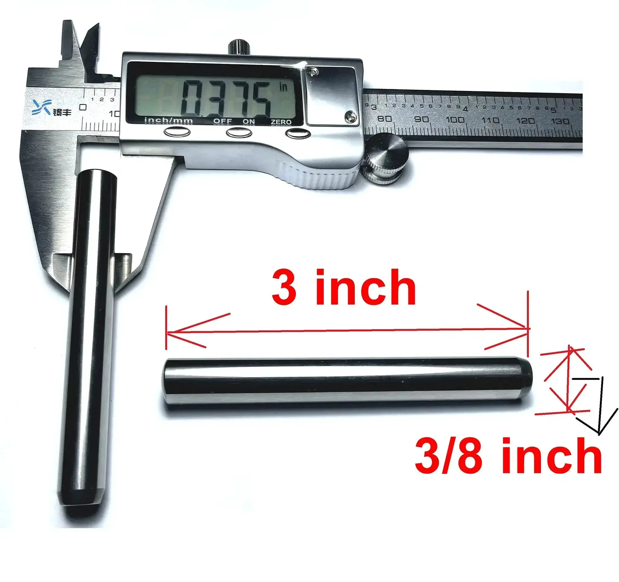 6 Pack 3 Eighth Inch Dowel Pins 3 Inch Long Shelf Pins Alloy Steel For Wood Furniture And Bunk Beds Durable Fastening Elements To Fix A Component Position - Image 5