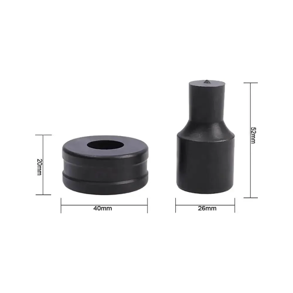 6 Piece Hydraulic Round Die Set For CH70 Punching Machine Includes 8mm 10mm 12mm 15mm 17.5mm 20.5mm With Free CH70 Oil Seal Gift DIY Friendly Precision Metal Punching Kit - Image 4