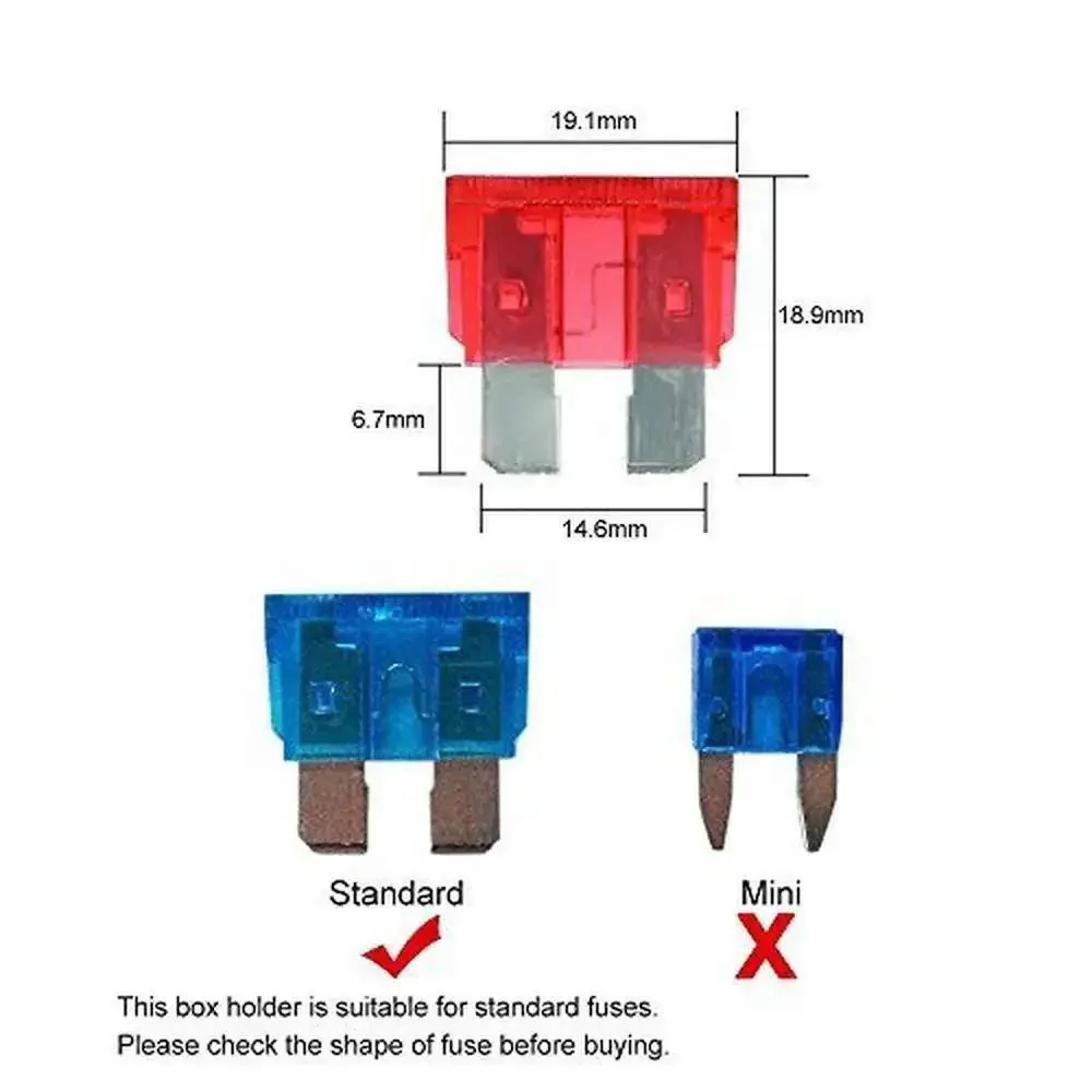 6 Way DC 12 To 32V Blade Fuse Box Holder With LED Warning Light And Protective Cover For Automotive Car Boat Marine Trike Plus Detailed Instruction Manual - Image 5