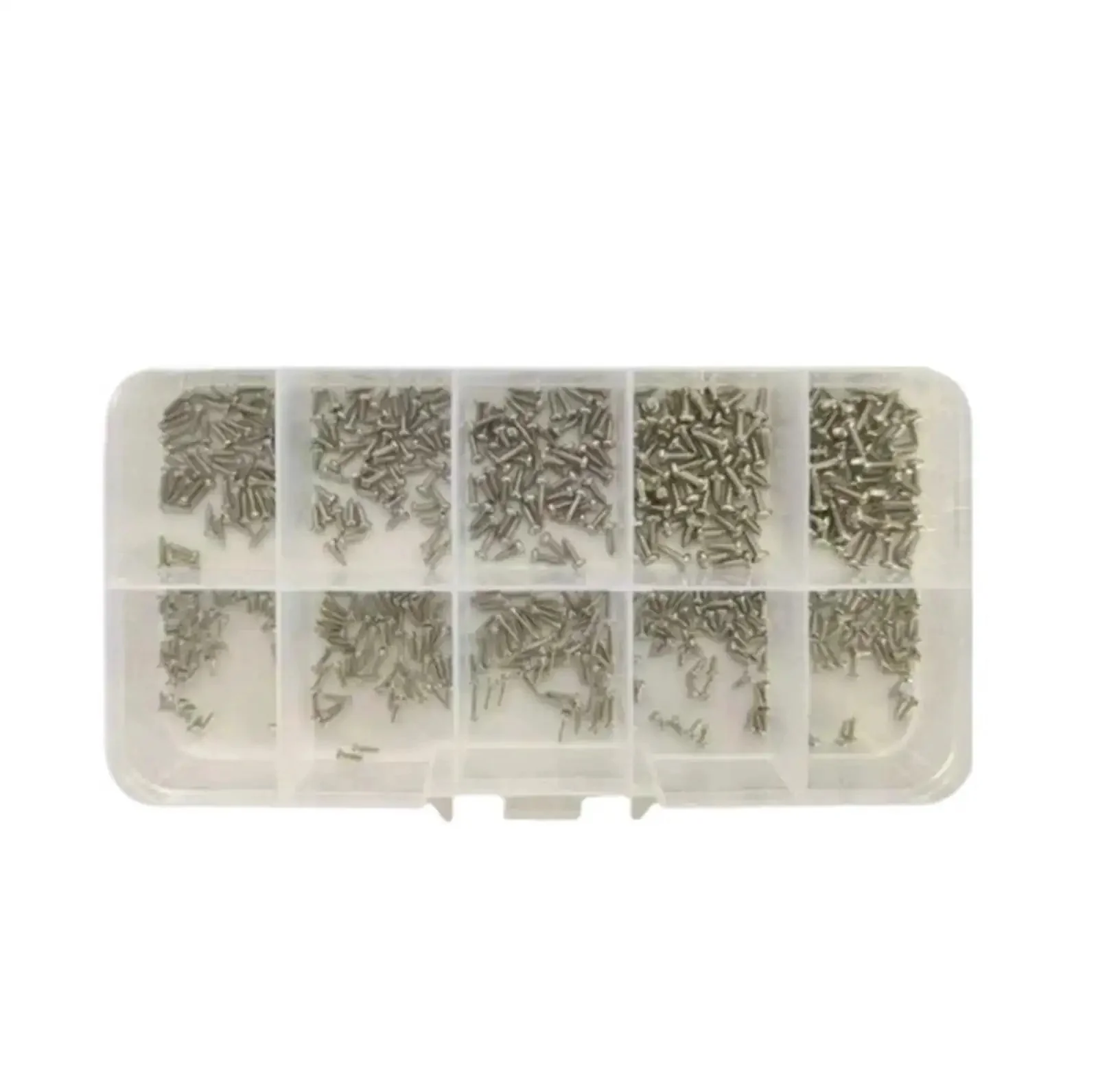 600 And 1200 Piece Miniature Self Tapping Screws Set, Crosshead Phillips Head Carbon Steel Kit For Computer, Phone, Watch, Glasses, Toys, And Speaker Repairs Do It Yourself Friendly