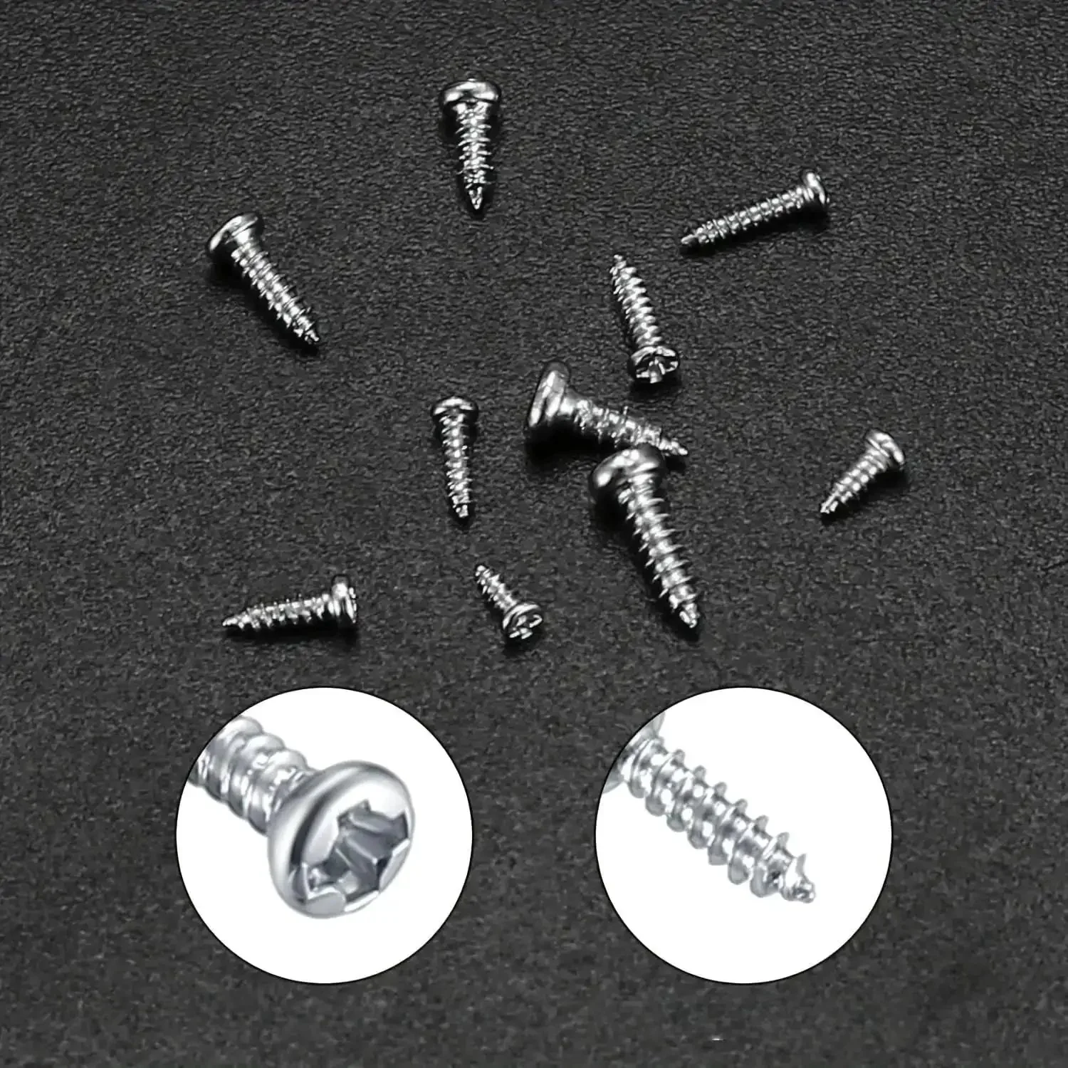 600 Piece M1 To M1.7 Miniature Self Tapping Screws Set Crosshead Carbon Steel Kit For DIY Home Furniture Projects Cabinet And Shelf Assembly Repairs Crafts And Small Electronic Enclosures - Image 7