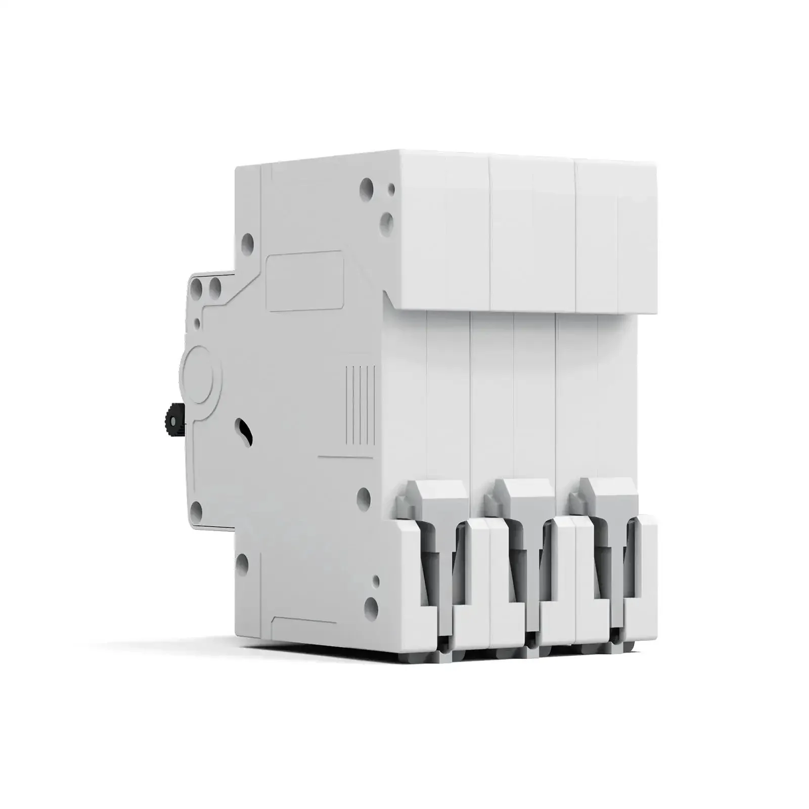 63 Amp 3 Pole DIN Rail Mounted Miniature Circuit Breaker For 120/240V Systems With Thermal Magnetic AC Disconnect Switch Built Tough Overload Protection For Home Garage Workshop And Emergency Generator Setups - Image 2