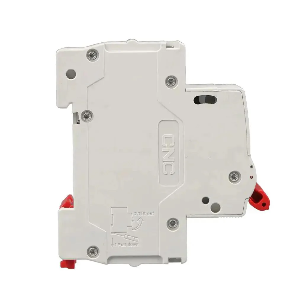 63 Amp Two Pole DIN Rail Mount AC Circuit Breaker With Thermal Magnetic Trip 120V 240V Curve C Solar Disconnect MCB Easy Install Replacement For Home Workshop Or Solar System Protection Against Overloads And Short Circuits - Image 2