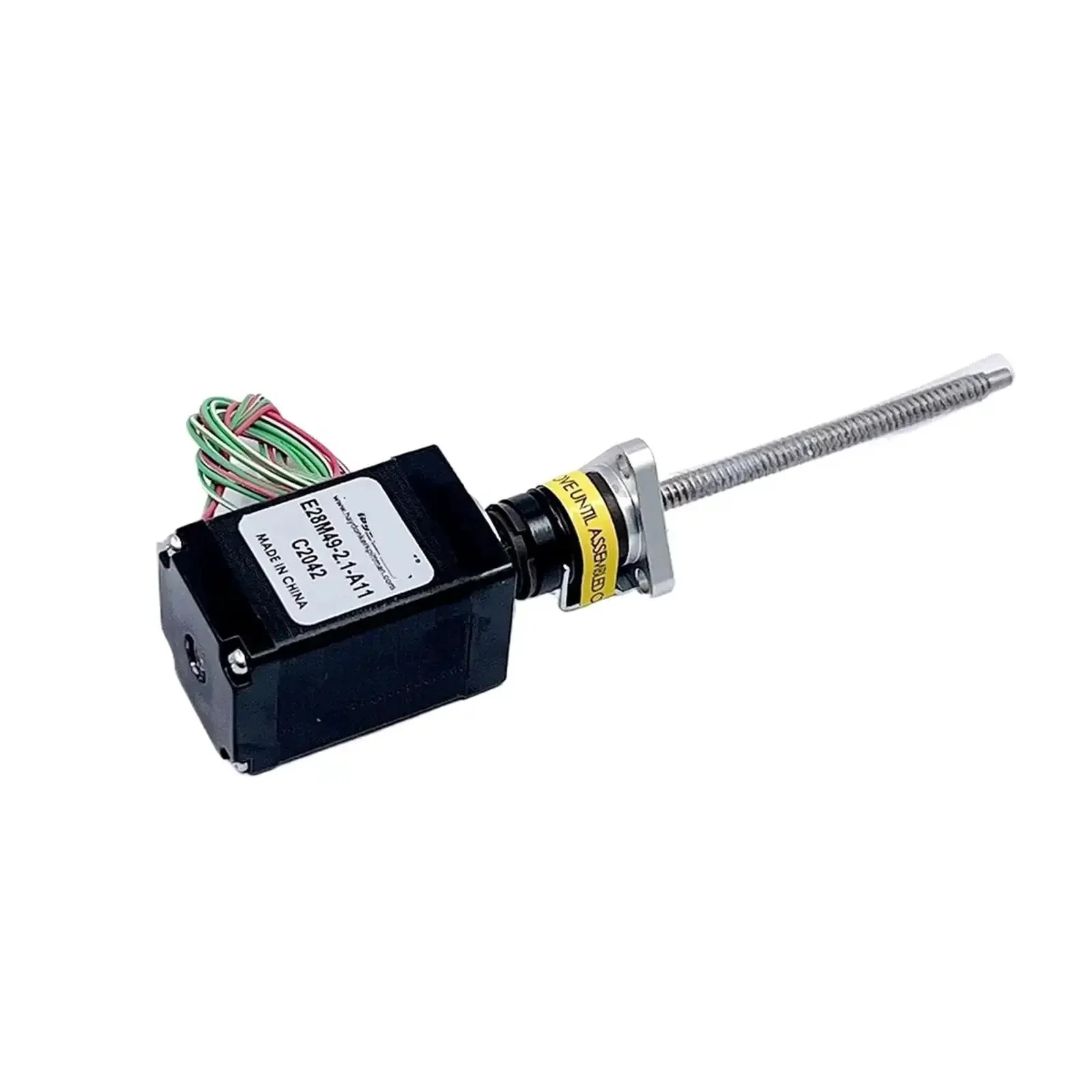 63Mm Stroke Linear Actuator With Nema 11 Mount 28Mm Precision Screw Stepper Motor 2 Phase 4 Wire Bipolar Control Electronic Starter Position Rod Nut For DIYers And Pro Builds