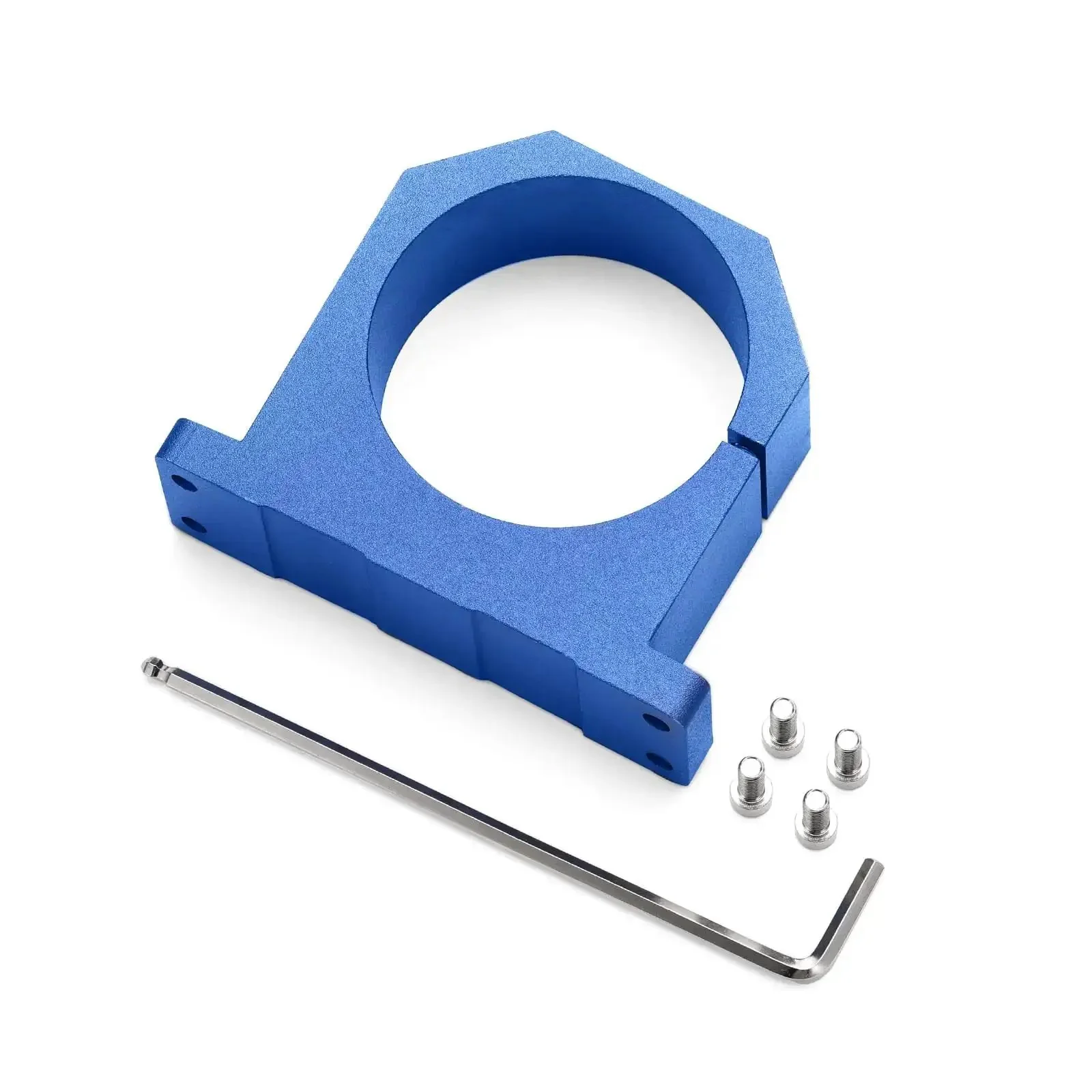 69mm Aluminum Spindle Holder Mount for PROVerXL 4030 V2 2X2 4X4 CNC Router Machines Beefed Up Upgrade for Spindle Motors or Trimmer Routers with Easy Install and Solid Stable Performance - Image 3