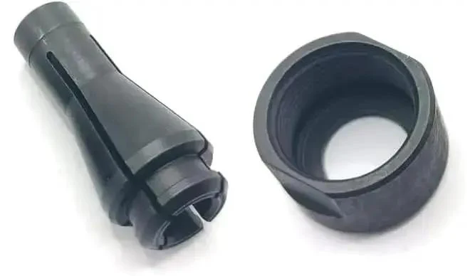 6mm Collet Nut Set For DeWalt Die Grinder Replacement Fits DWE4884 DWE4887N DWE886T DWE886S DWE886P DCG426 Durable High Precision Universal Replacement Part For Power Tools