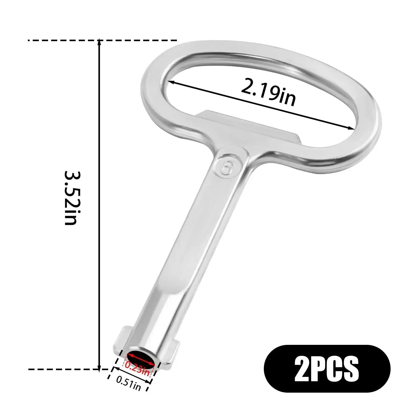6mm Hole Universal Cabinet Key For Switchgear Control Network GGD Cabinets And AE Boxes Industrial Enclosures 2 Pack Go-To Durable Enclosure Key For Quick Access And Easy Servicing Of Your Cabinets - Image 7