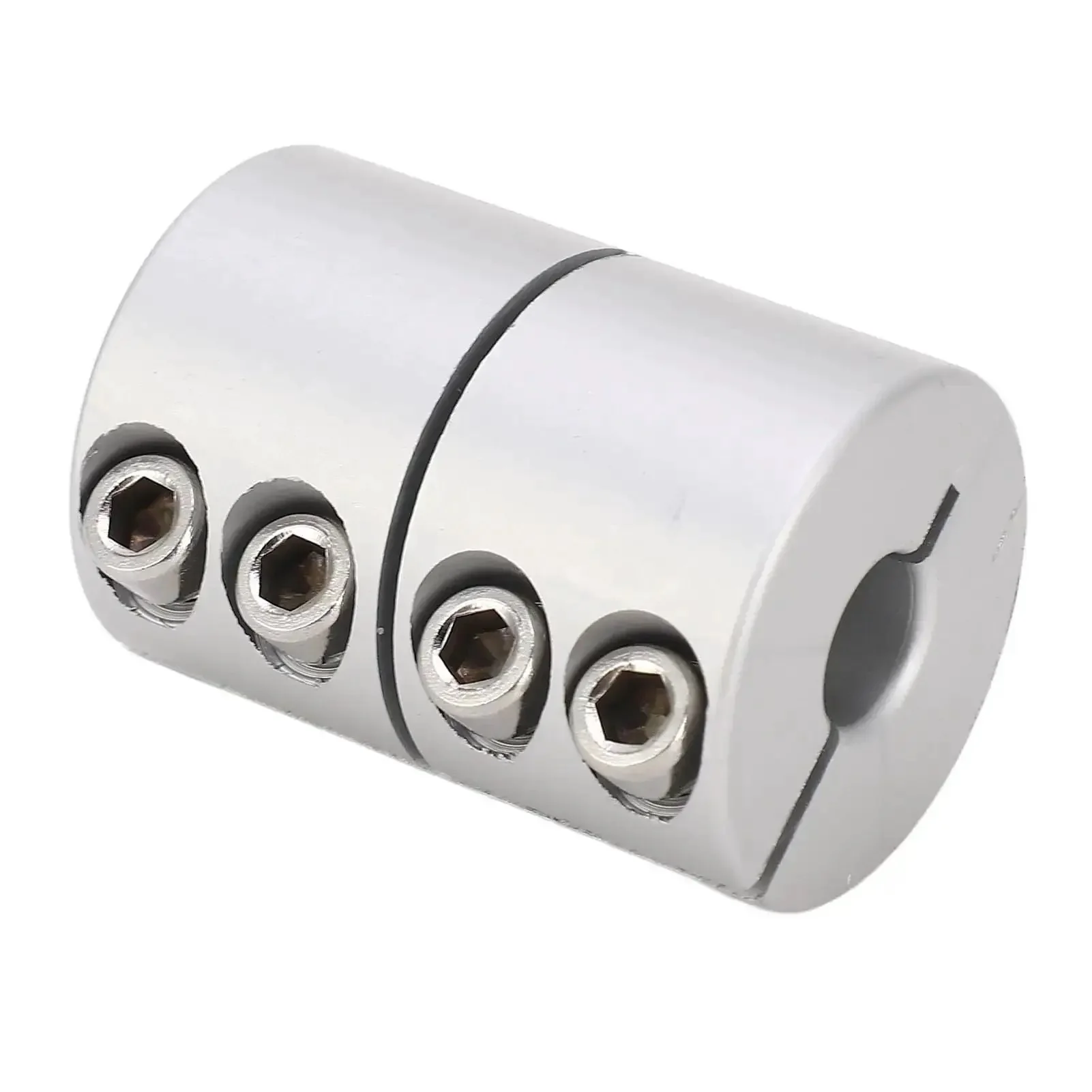 6mm To 16mm Rigid Shaft Coupling For Stepper Motors And 3D Printers, PA66 Rubber Damping Connector With Stainless Steel Housing, Heavy Duty Misalignment Compensation, Durable Shaft Coupler For Precise Motor Drive - Image 4