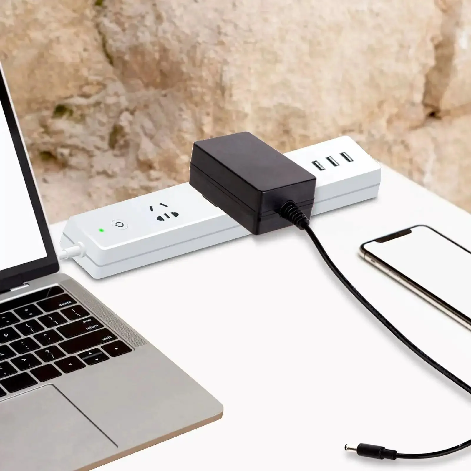 6V 1A DC Power Supply Wall Charger With 5.5x2.1mm And 2.5mm DC Plugs, Universal AC Adapter For Small Electronics, Compatible With 200mA To 1000mA Devices, Safe, Reliable, And Easy Plug In - Image 3