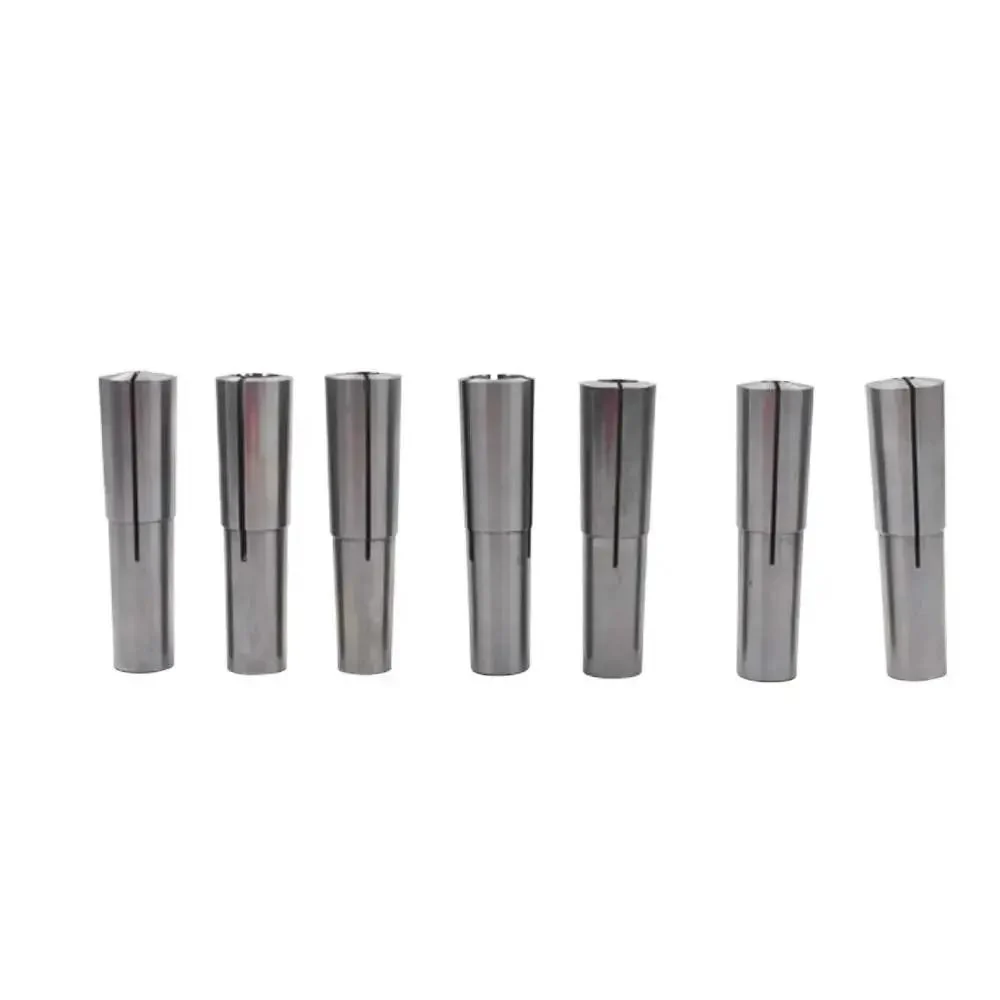 7 Piece MT Collet Set For 2MT MT2 Round Chuck Sizes 1/8 Inch, 3/16 Inch, 1/4 Inch, 5/16 Inch, 3/8 Inch, 7/16 Inch, 1/2 Inch Tool Steel Hardened And Ground For Close Tolerance With Carrying Box Perfect For DIYers And Pros In The CNC Shop - Image 2