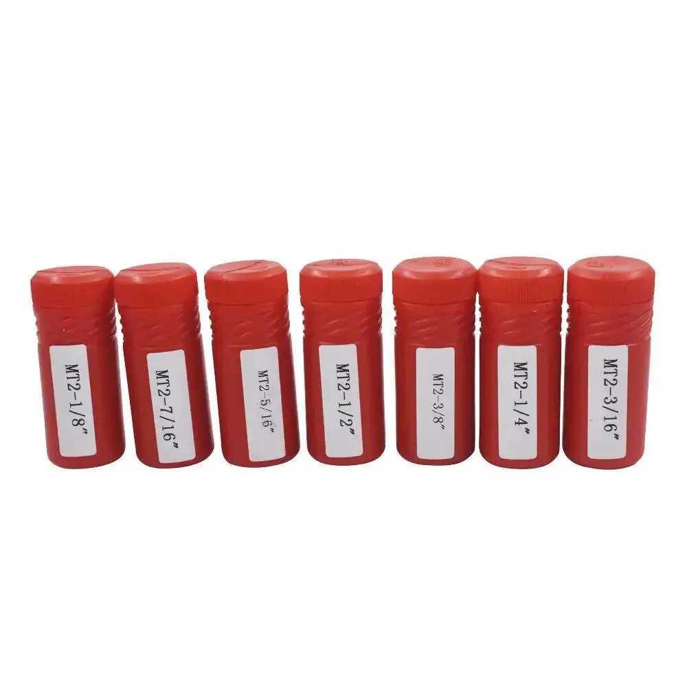 7 Piece MT Collet Set For 2MT MT2 Round Chuck Sizes 1/8 Inch, 3/16 Inch, 1/4 Inch, 5/16 Inch, 3/8 Inch, 7/16 Inch, 1/2 Inch Tool Steel Hardened And Ground For Close Tolerance With Carrying Box Perfect For DIYers And Pros In The CNC Shop - Image 5