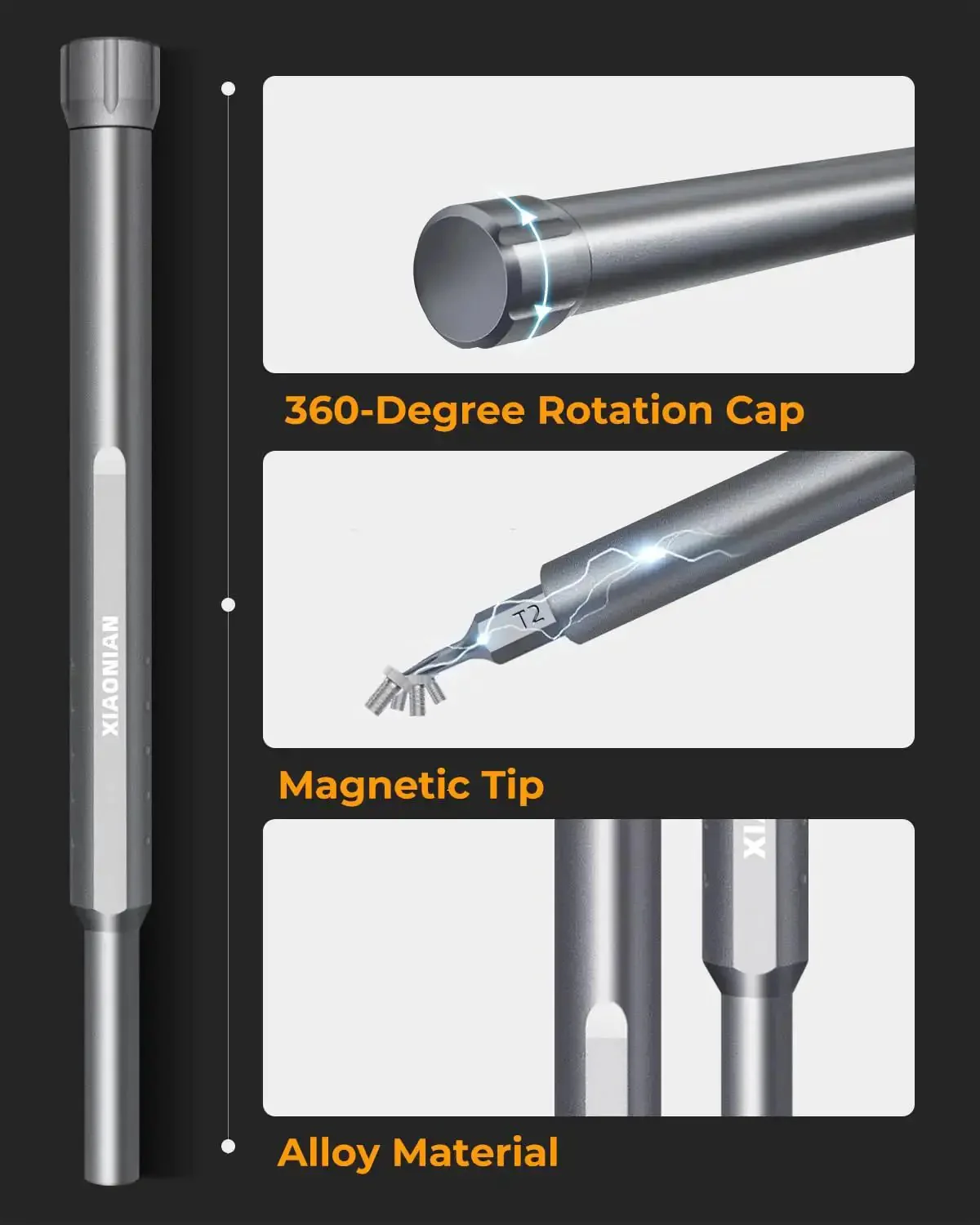 71-In-1 Mini Precision Screwdriver Set With 360 Spin, Multi-Bit Repair Kit In Sturdy Metal Case For Phone, Glasses, Watch, MacBook, PC, Jewelry, Ring Doorbell, PS5, PS4 And More - Image 8