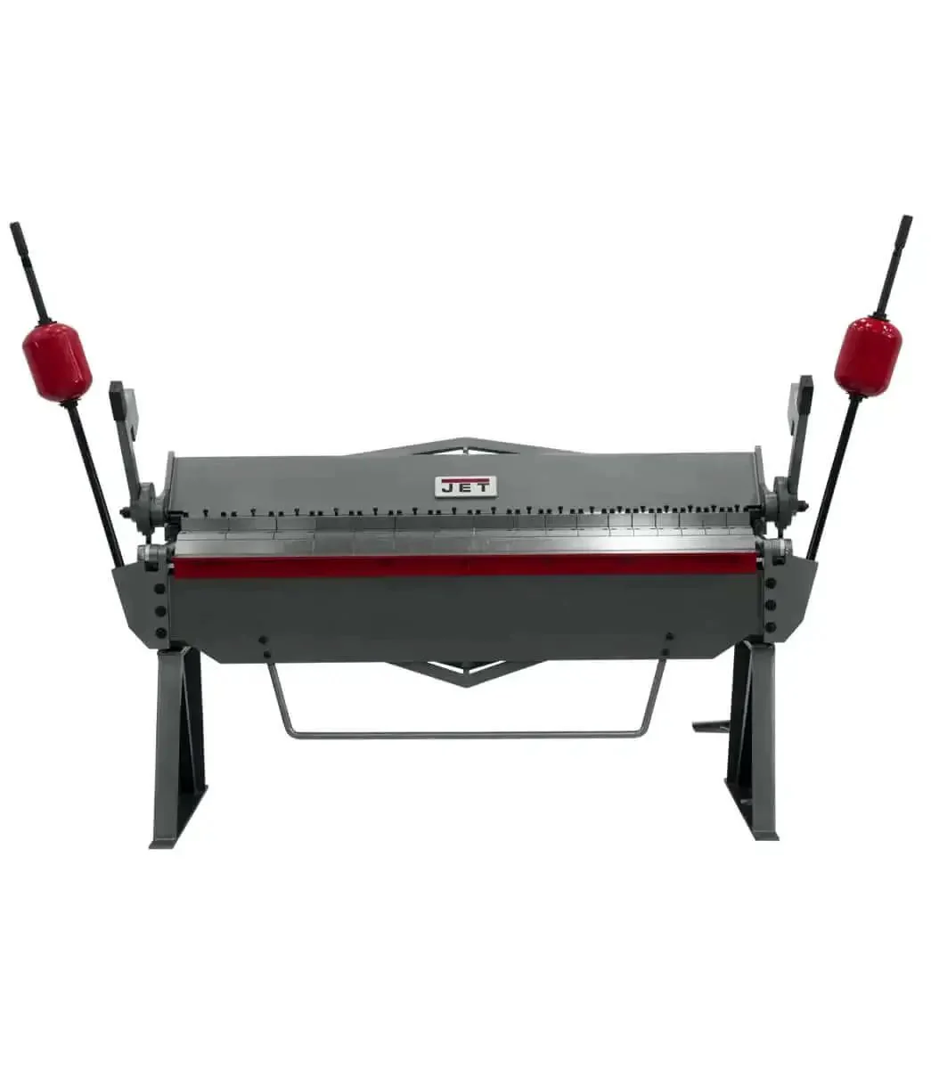 72-Inch Box And Pan Brake For 12-Gauge Mild Steel Built Tough With All Welded Steel Body Heavy-Duty Truss Rods And Braces Line Bored Bed And Apron For Precision Movable Counterweights Easy Repeat Bends Soft Grip Handles - Image 2