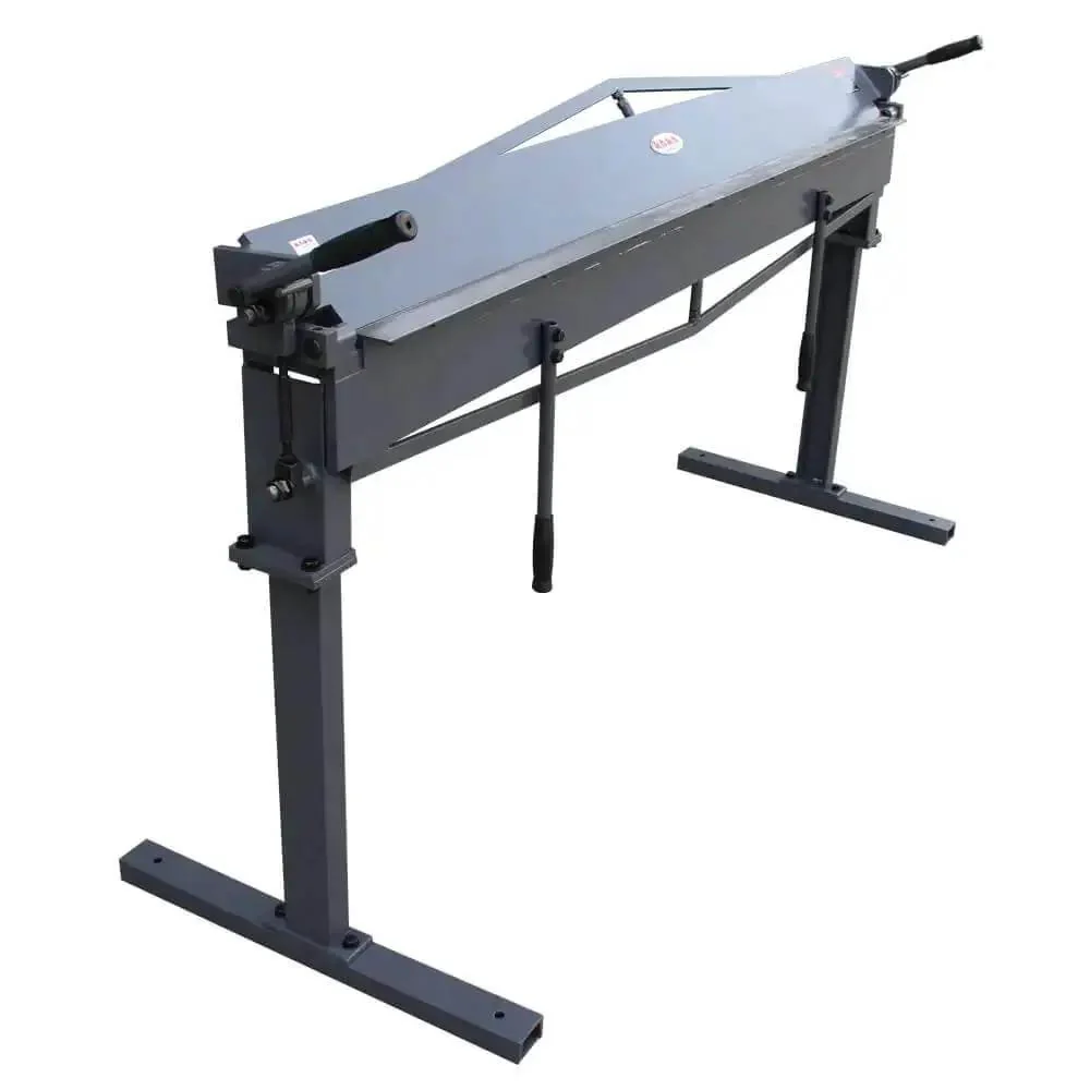 72 Inch Sheet Metal Brake For 22 Gauge Mild Steel, Adjustable 0 To 120 Degrees, Heavy Duty Metal Bender With 0.43 Inch Minimum Reverse Bend, Long Capacity For Pro Shops And DIY Metalworking - Image 2
