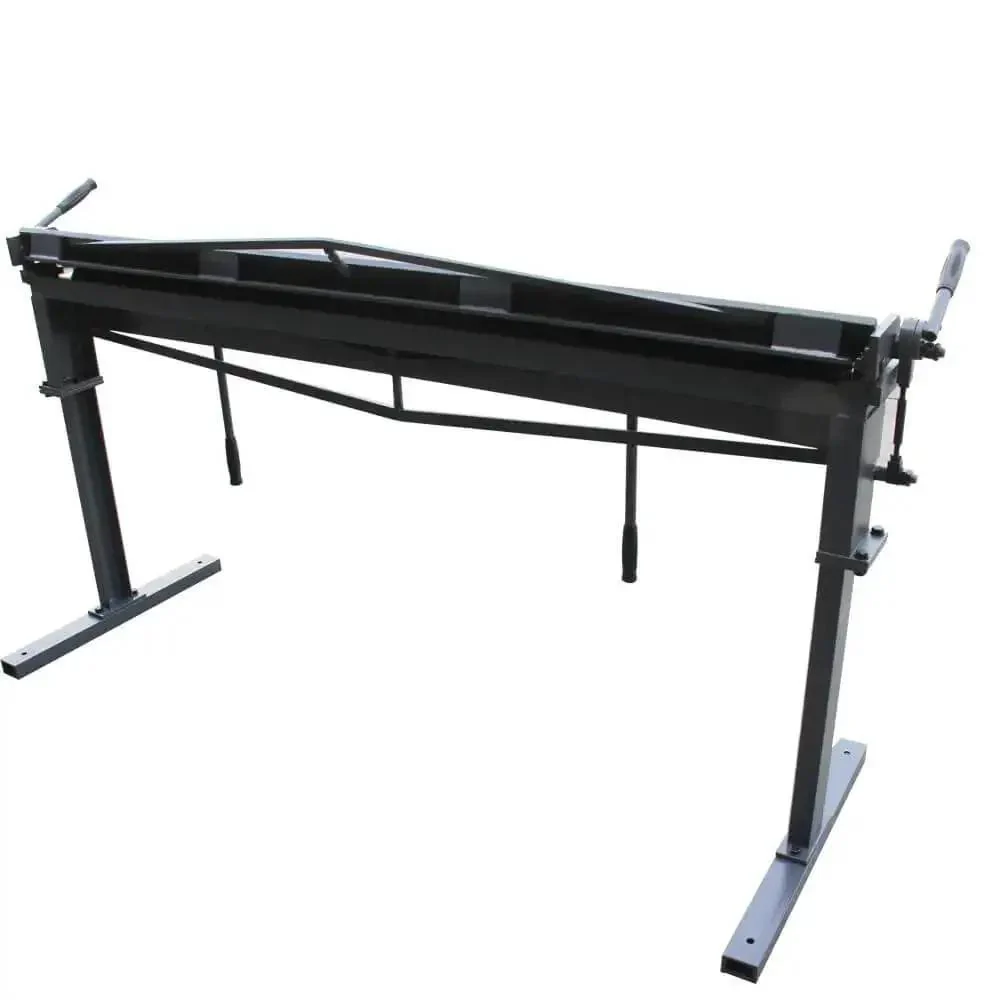 72 Inch Sheet Metal Brake For 22 Gauge Mild Steel, Adjustable 0 To 120 Degrees, Heavy Duty Metal Bender With 0.43 Inch Minimum Reverse Bend, Long Capacity For Pro Shops And DIY Metalworking - Image 3