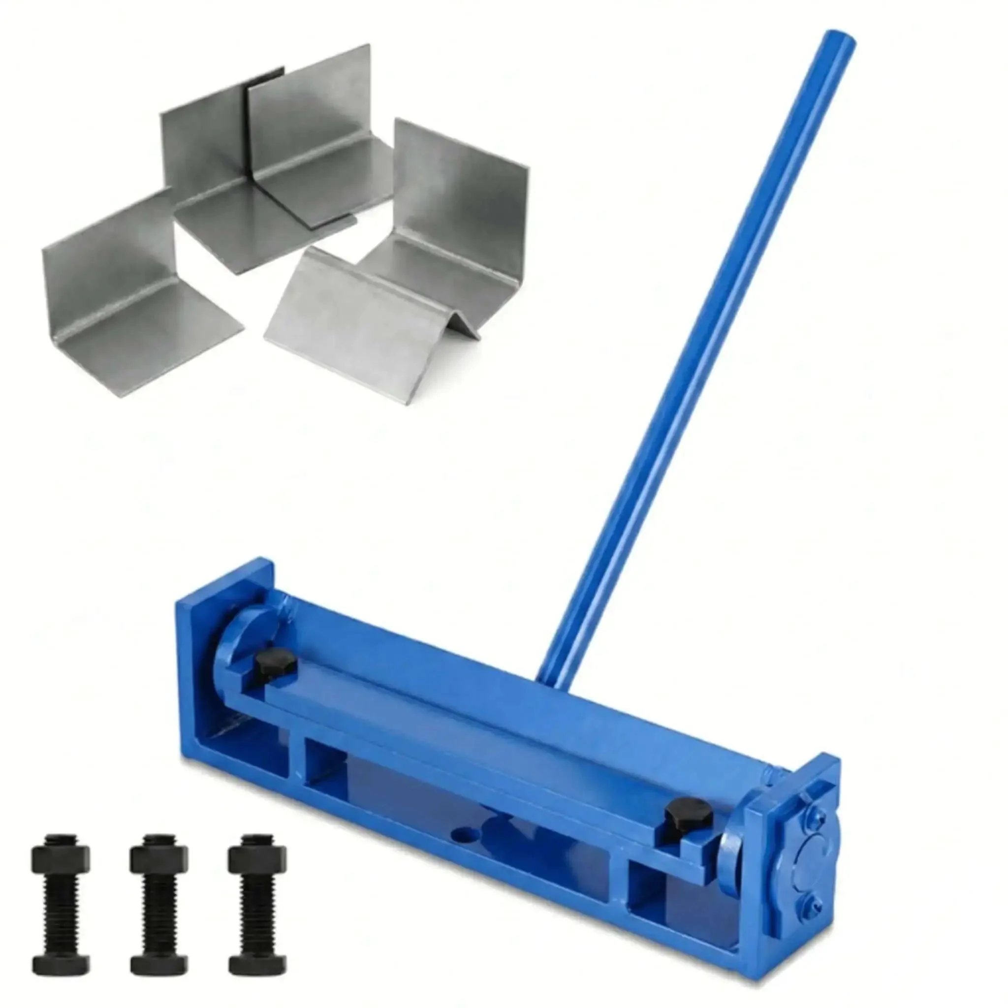 7.87 Inch Steel Bending Brake Manual Sheet Metal Bender For 0 To 90 Degrees, Mini Brake Tool For Thin Iron, Stainless Steel, Aluminum, Copper Plates, Pro Grade Precision And DIY Friendly Fab Performance
