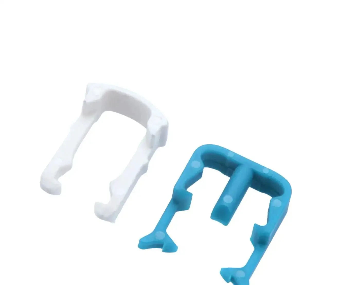 7.89mm Blue Green White External Injector Pump Diesel Fuel Line Clip Compatible With Jeep Wrangler Compass Durable Plastic Clip Kit For A Secure Fuel Line Connection And Easy Install - Image 2