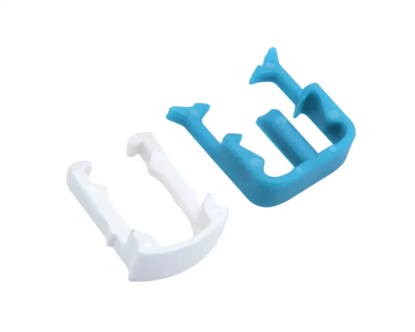 7.89mm Blue Green White External Injector Pump Diesel Fuel Line Clip Compatible With Jeep Wrangler Compass Durable Plastic Clip Kit For A Secure Fuel Line Connection And Easy Install - Image 3