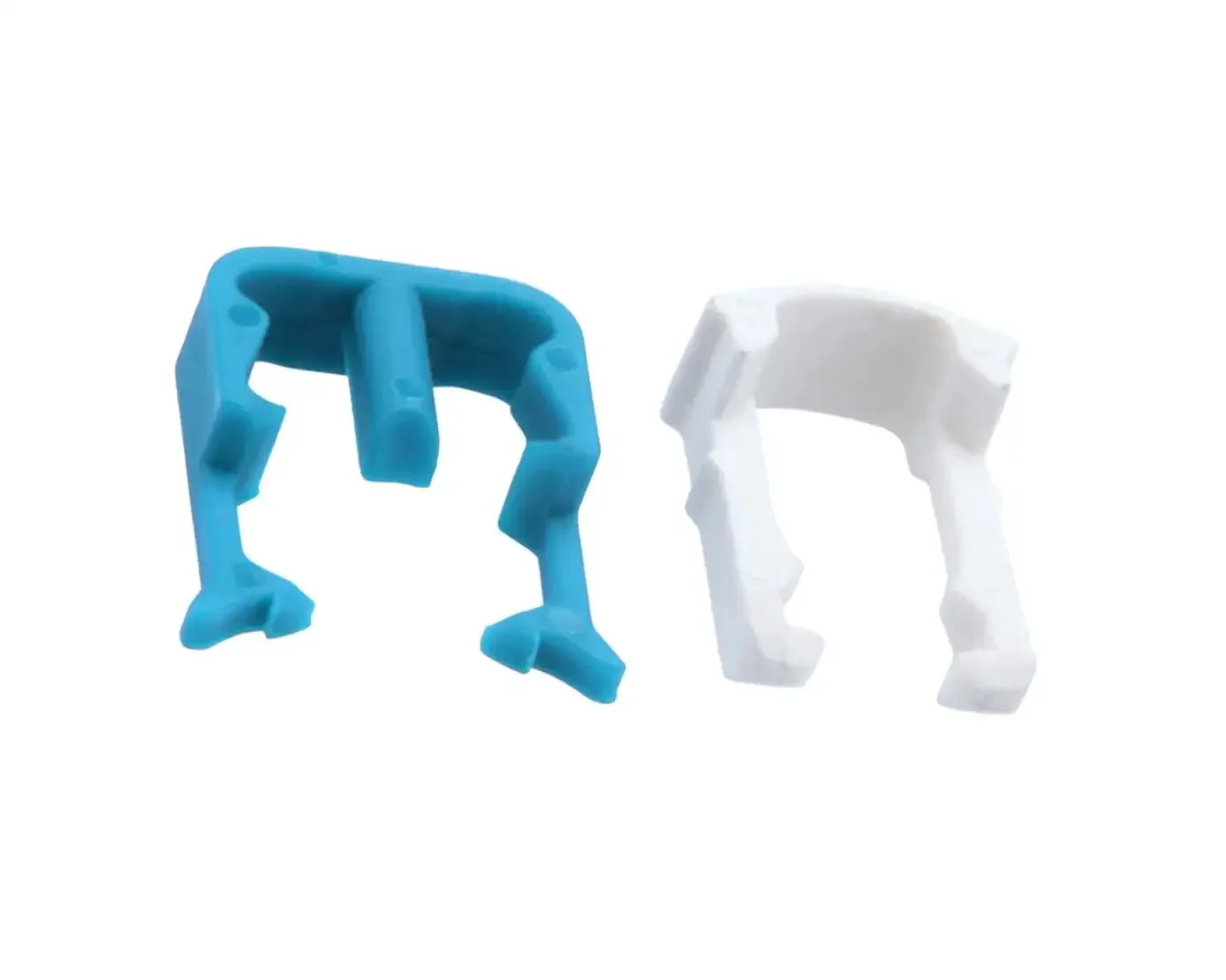 7.89mm Blue Green White External Injector Pump Diesel Fuel Line Clip Compatible With Jeep Wrangler Compass Durable Plastic Clip Kit For A Secure Fuel Line Connection And Easy Install - Image 4