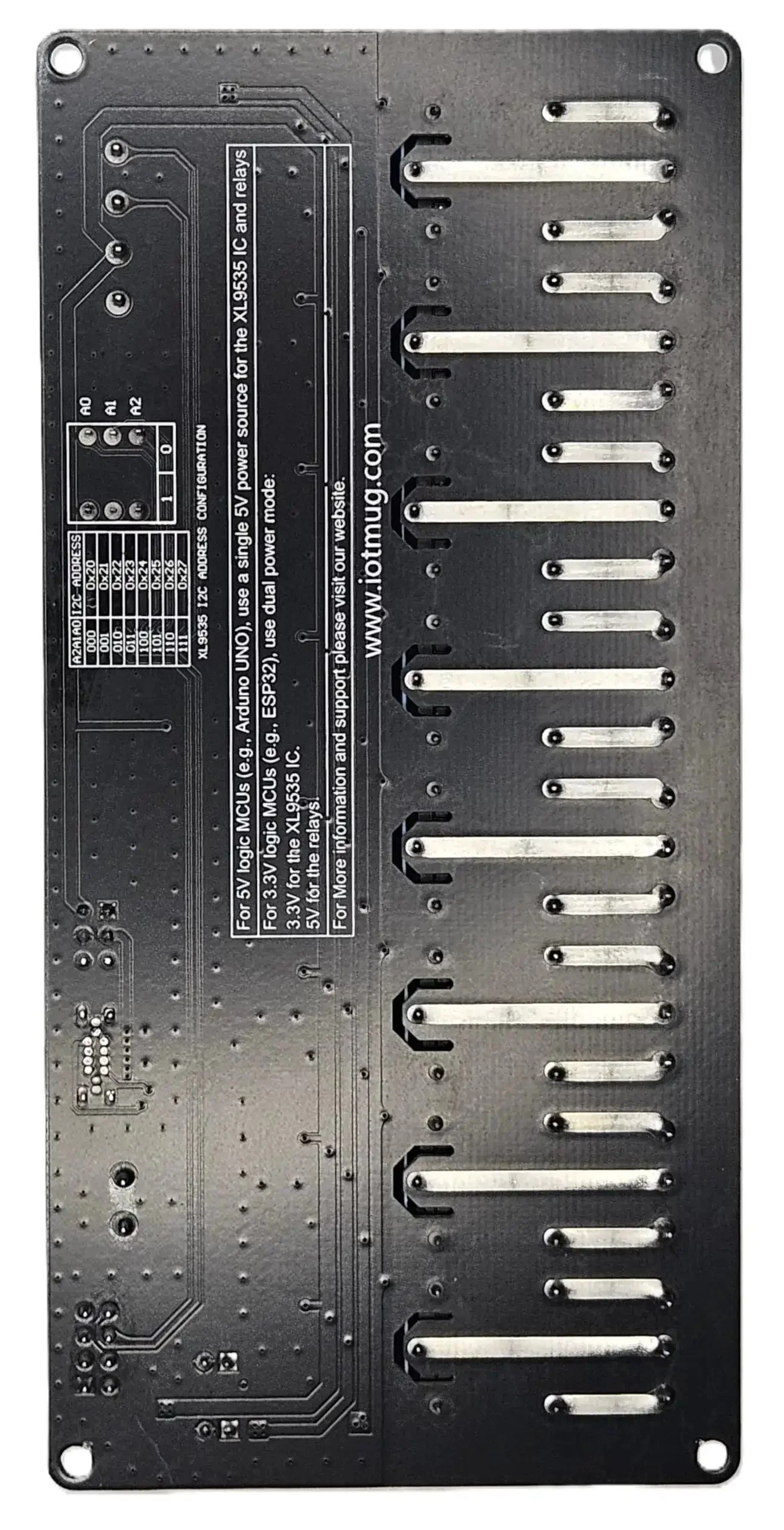 8 Channel I2C Relay Board With USB C Dual Power 3V3 And 5V SPDT 10A EMR DIN Rail Ready Expandable Plug And Play For Arduino ESP32 Raspberry Pi ESPHome Home Assistant - Image 2