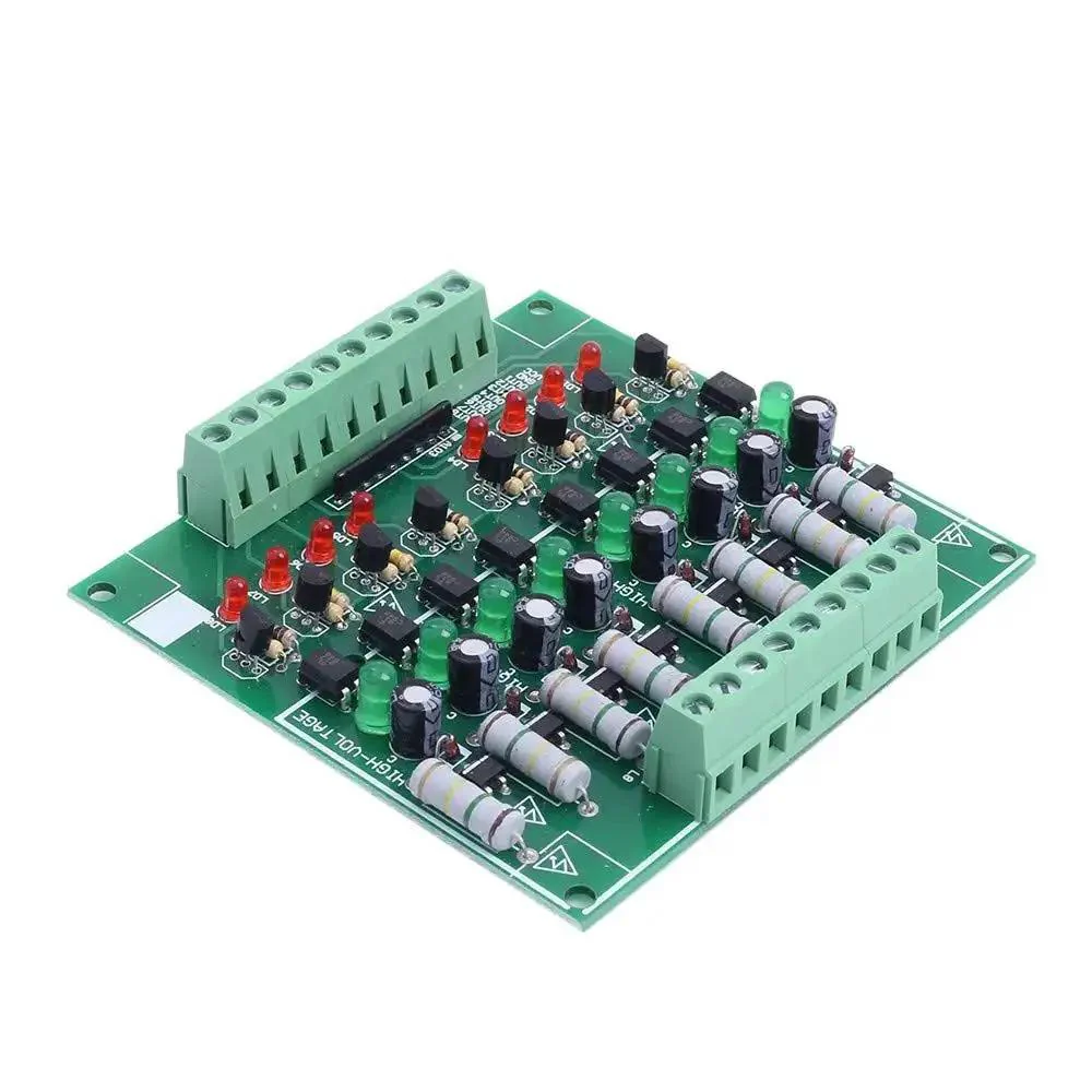 8 Channel Optocoupler Isolation Module For AC 110V And 220V NPN Low Level Output 8 Channel Input Output PLC Control Board DC 3V To 24V Load Voltage Safe Isolated Control For Reliable Signal Transfer