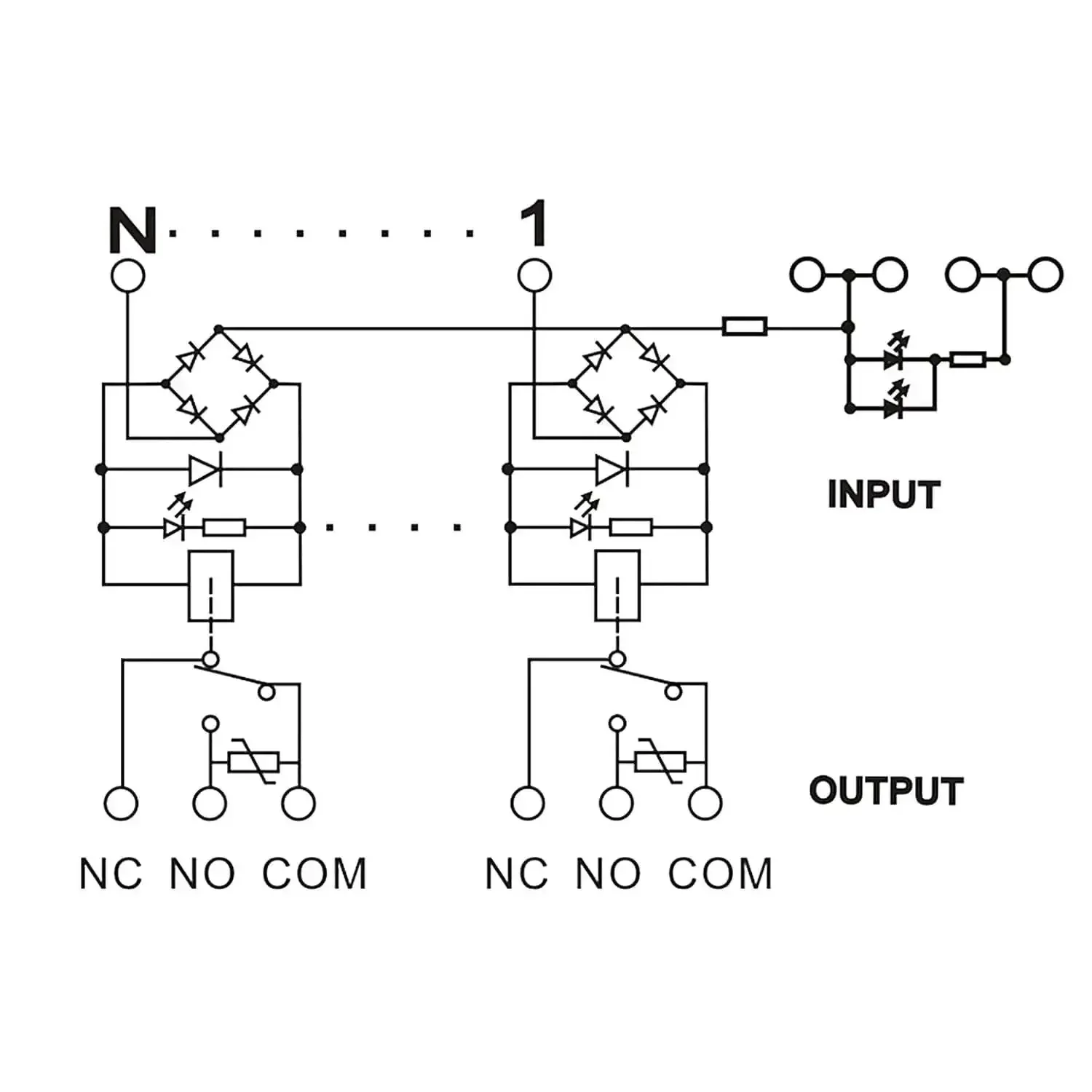 8 Channel Relay Module For AC DC 12V PLC Control Plug And Play DIN Rail Optional 10A 250V AC 30V DC Switching Screw Terminal NPN PNP Compatible UL TUV RoHS Compliant Sub Miniature Relay Board - Image 3