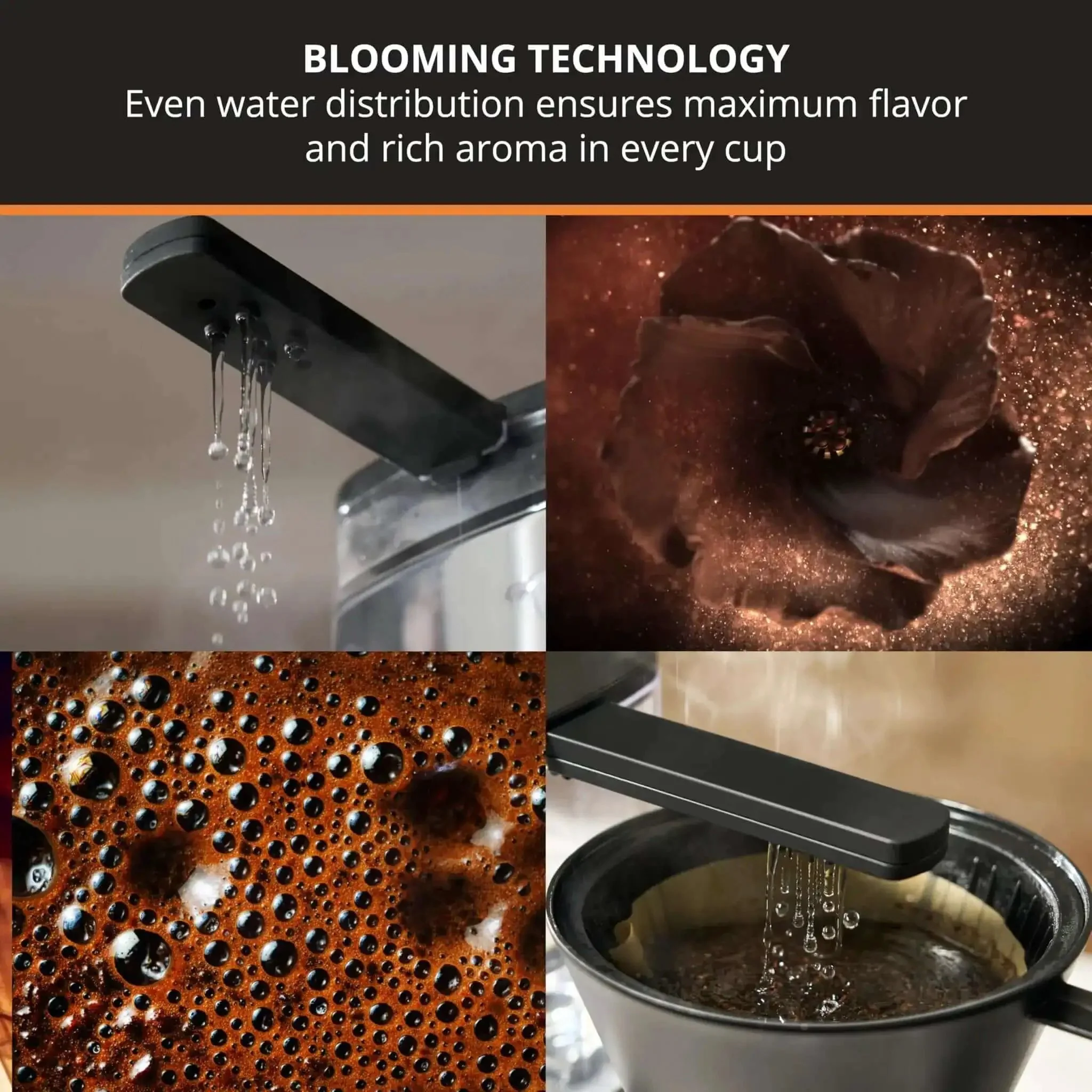 8 Cup Drip Coffee Maker With SCA Certification And Blooming Technology For Barista Quality At Home, Pour Over Style Brew, Precise Temperature Extraction, Easy To Clean Stainless Steel Silver - Image 8