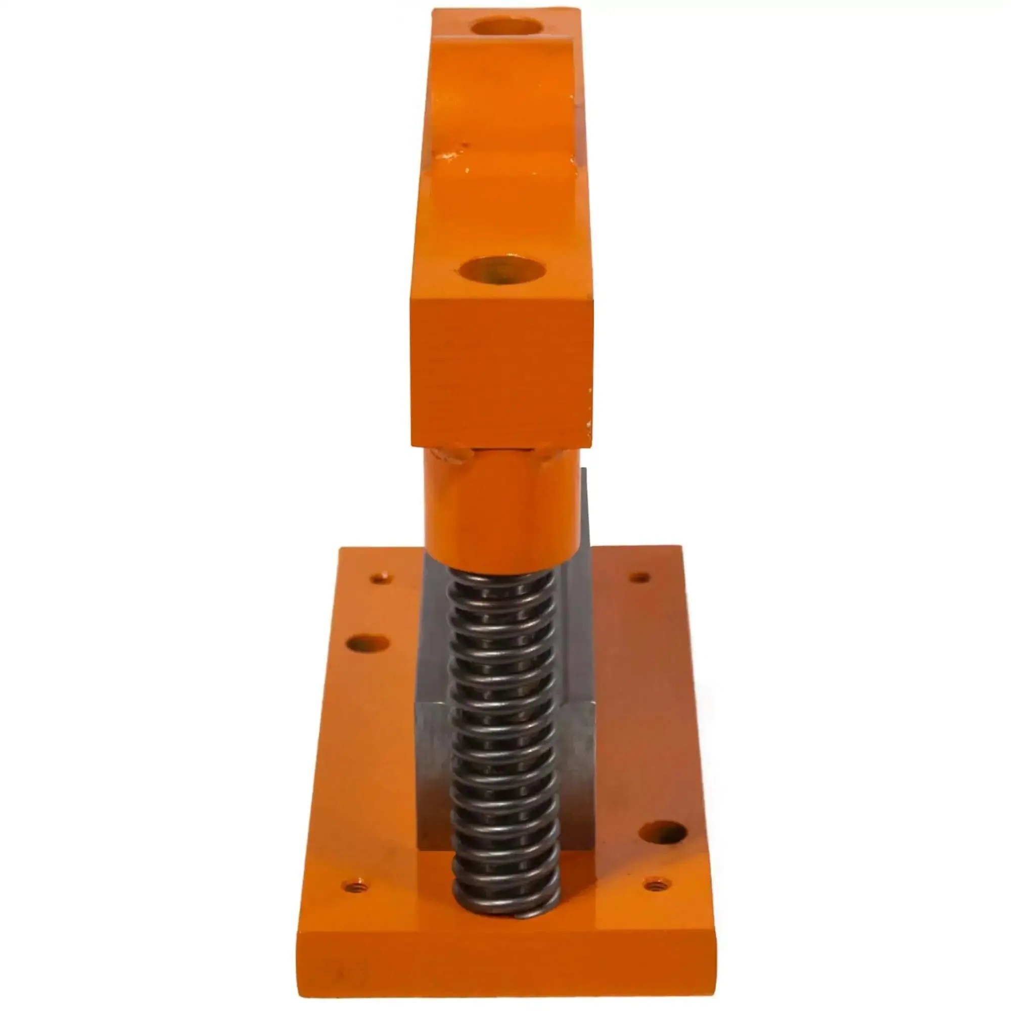 8 Inch Sheet Metal Brake For One Quarter Inch Thick Steel, 8 Inch Wide, MP4110 Model, Durable Orange Fabrication Tool For DIYers And Pros, Ideal For Small Metalworking Projects - Image 5